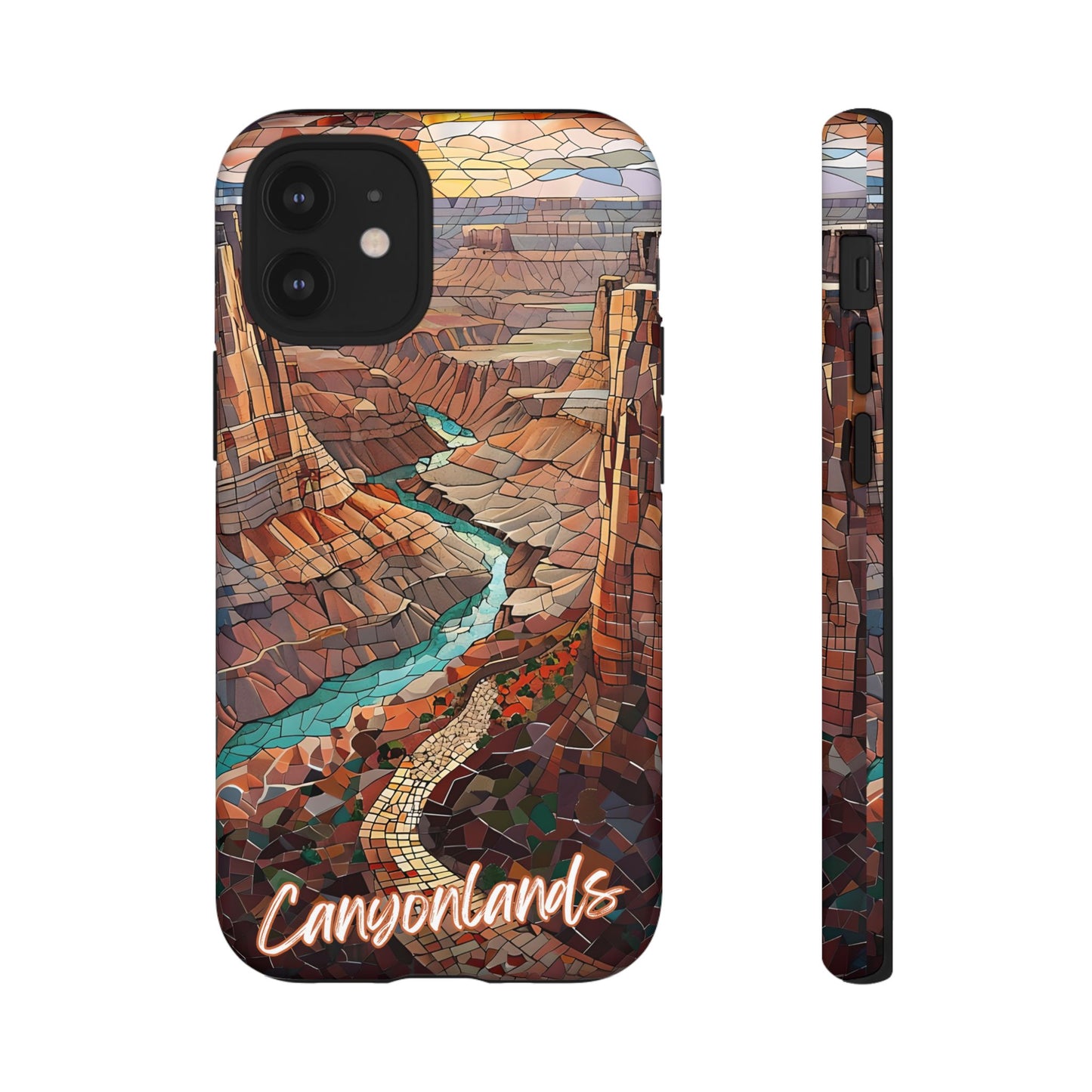 Canyonlands Mosaic Tough Phone Case - Red Rock Desert Vibes, National Park Aesthetic, Compatible with iPhone, Galaxy, and Google Phones