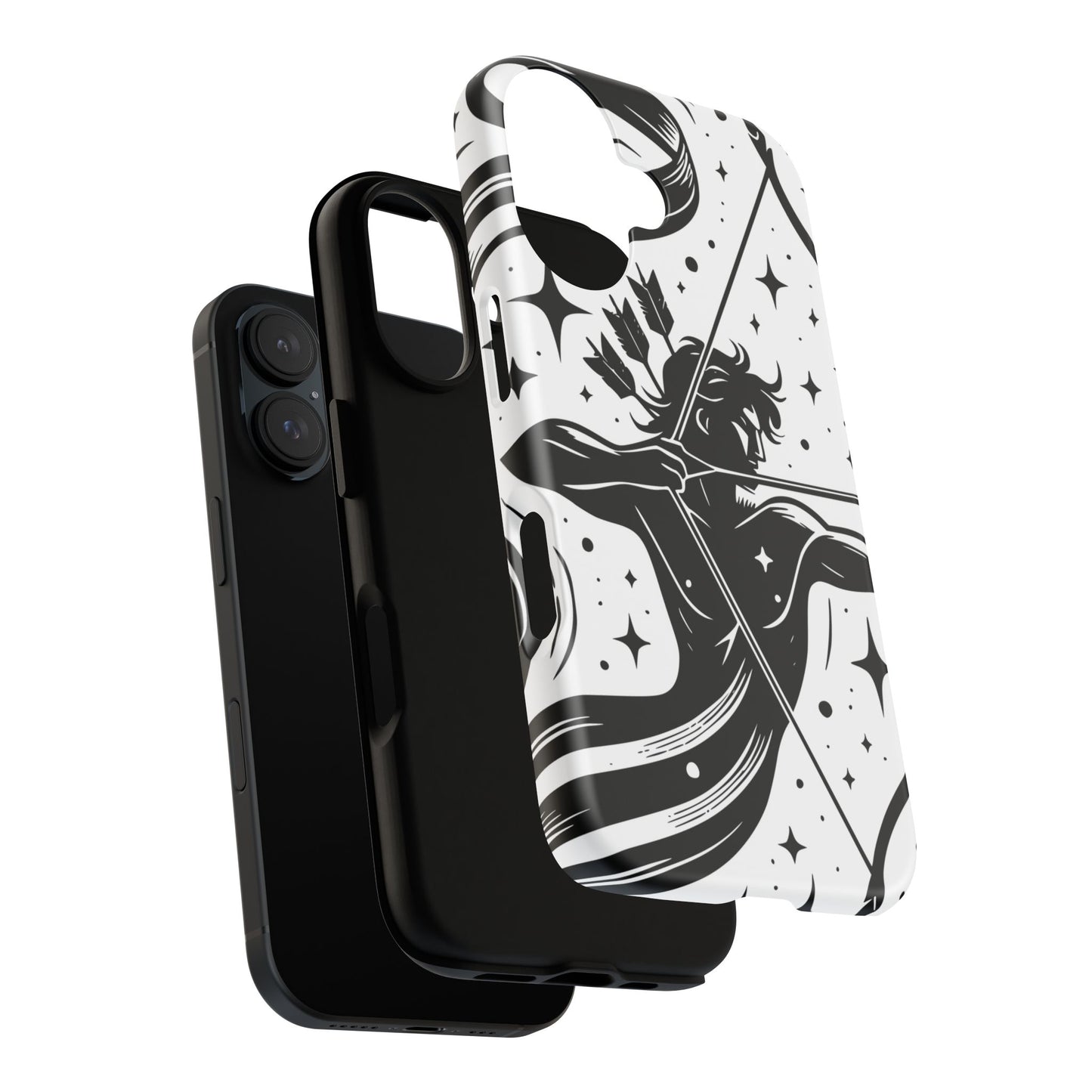 Sagittarius Zodiac Phone Case, Astrology Gift for Her, Celestial Star Sign Cover, Birthday Gift, Compatible with iPhone, Galaxy, Pixel