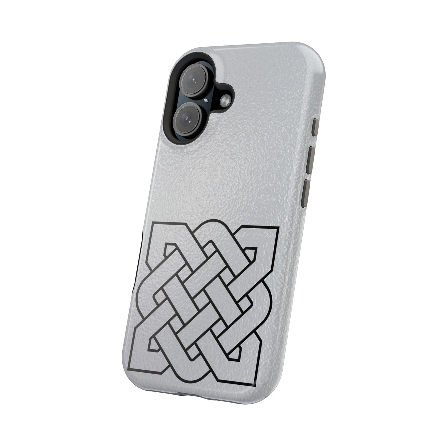 Celtic Knot Magnetic Phone Case, Irish Heritage Symbol Phone Cover, Minimal Celtic Design, Irish Culture Gift Compatible with iPhone
