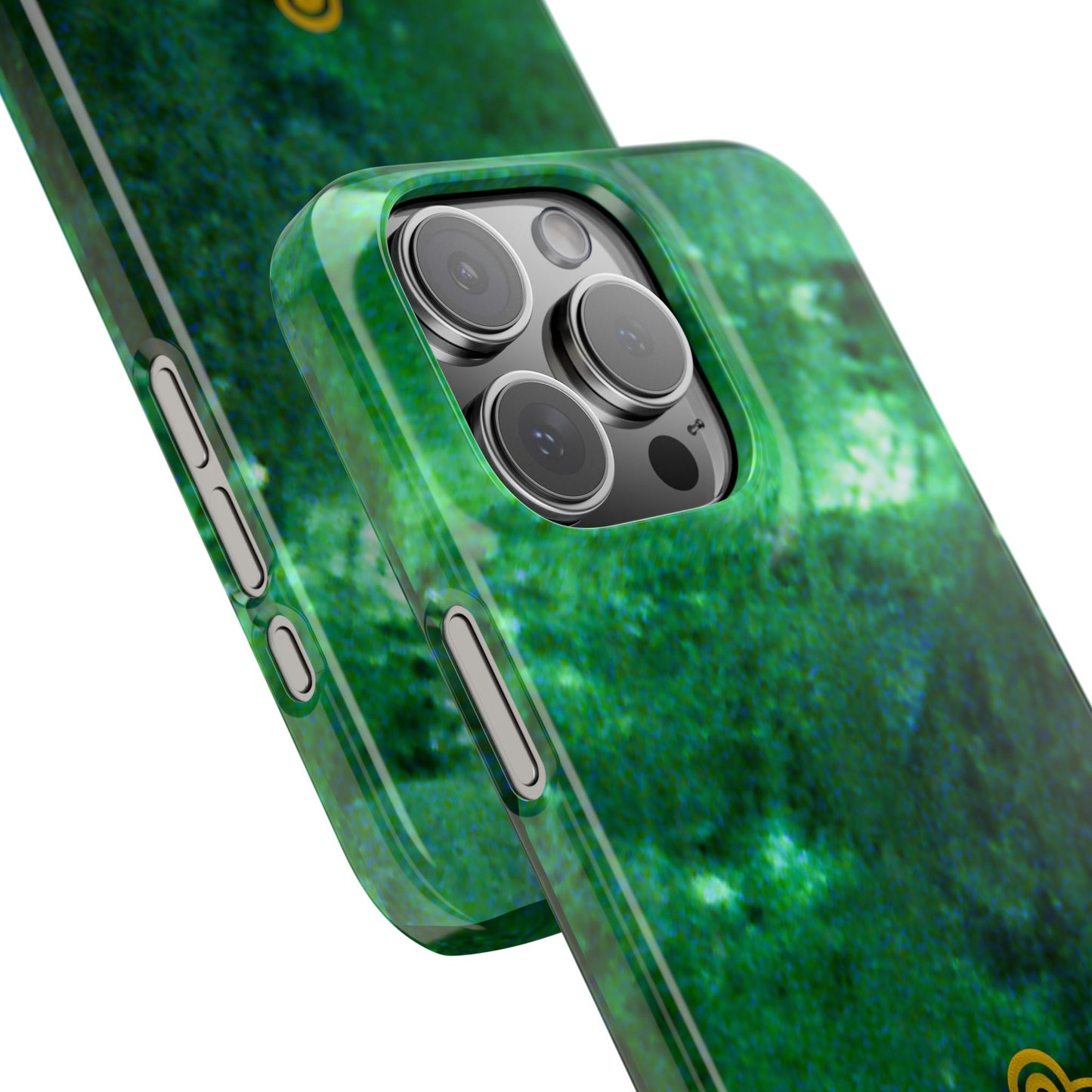 Claddagh Slim Phone Case, Irish Symbol Ring, Love Loyalty Friendship Vintage Gold, Compatible with iPhone 17 16 15 14 13 12 11