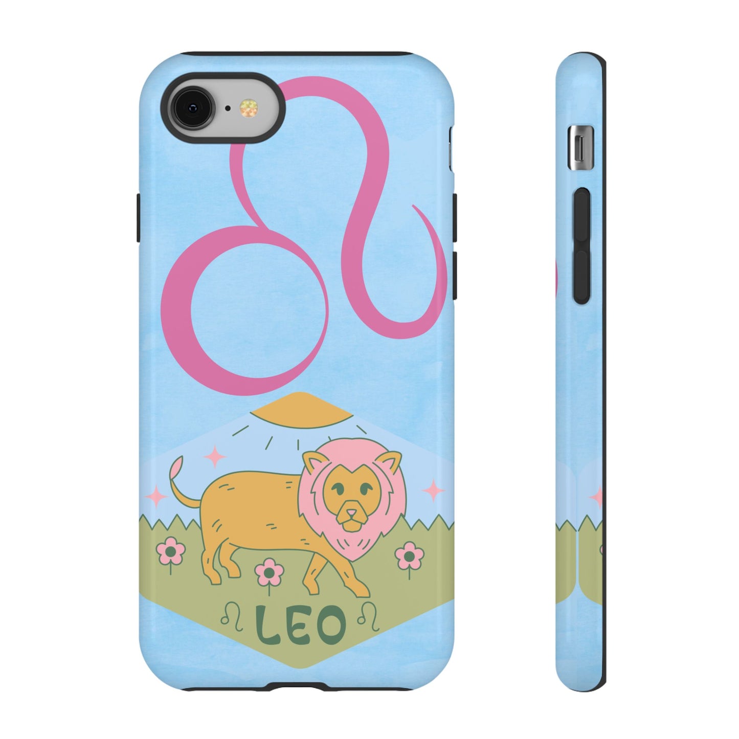 Leo Zodiac Phone Case, Astrology Gift for Her, Celestial Star Sign Cover, Birthday Gift, Compatible with iPhone, Galaxy, Google Phones