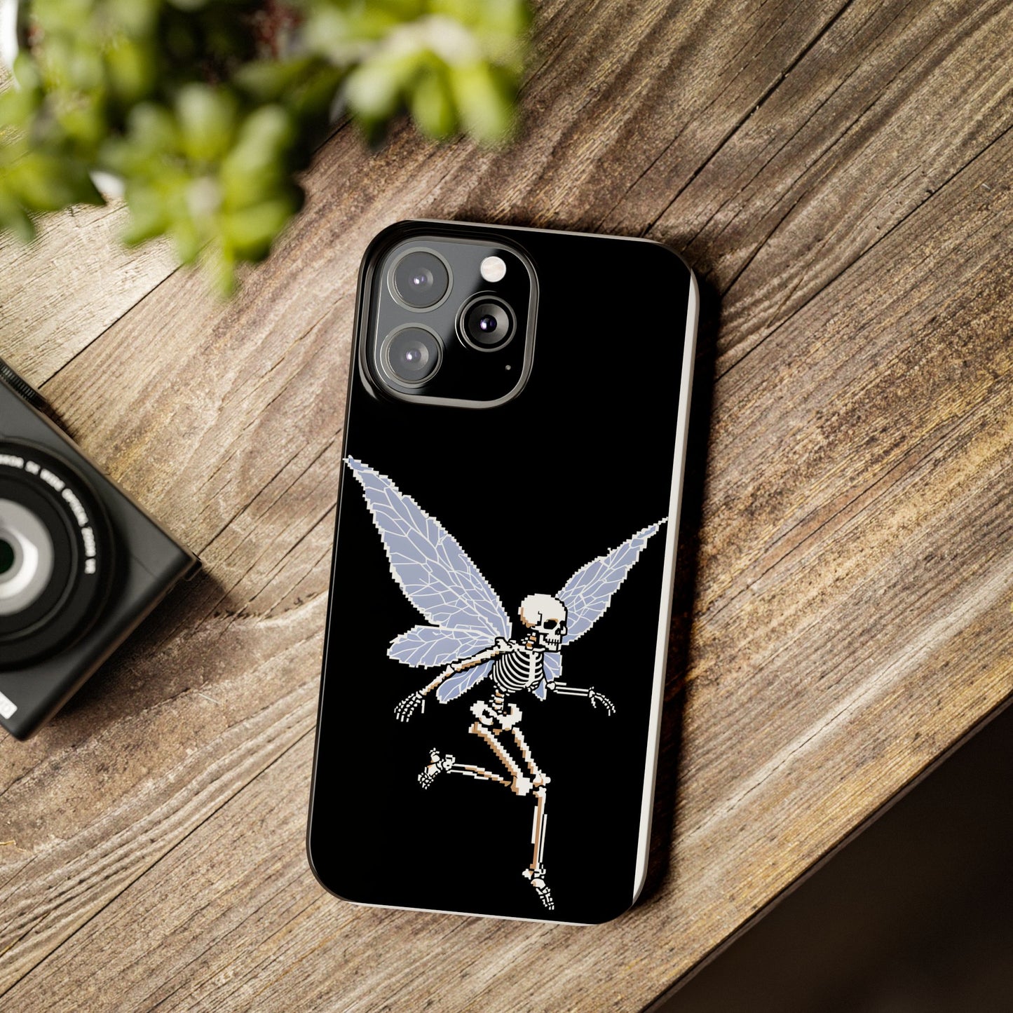 Halloween Slim Phone Case - Creepy Cute Aesthetic, Goth Coquette Spooky Style, Compatible with iPhone, Galaxy, and Google Phones