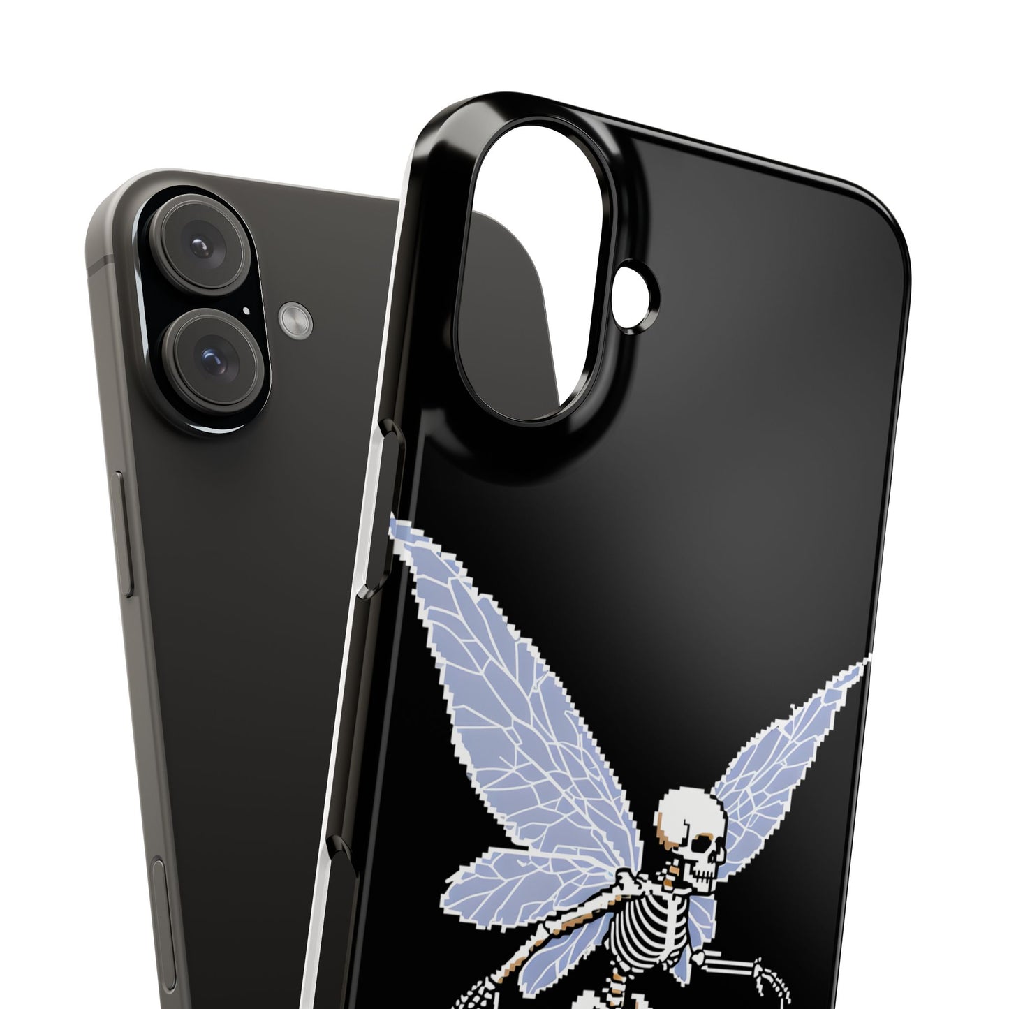 Halloween Slim Phone Case - Creepy Cute Aesthetic, Goth Coquette Spooky Style, Compatible with iPhone, Galaxy, and Google Phones