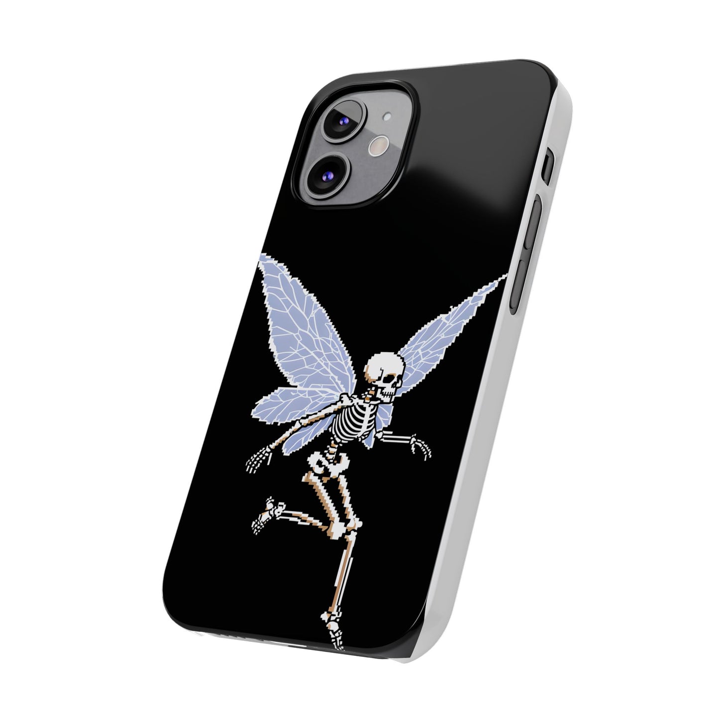 Halloween Slim Phone Case - Creepy Cute Aesthetic, Goth Coquette Spooky Style, Compatible with iPhone, Galaxy, and Google Phones