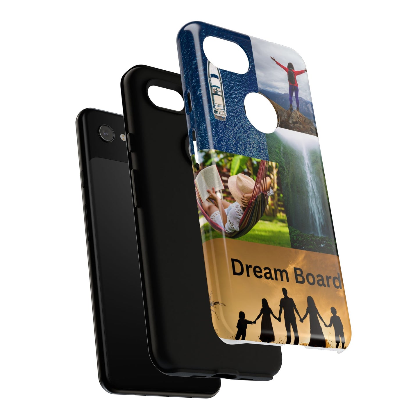 Dream Board Phone Case | Tough Cases for Adventure Seekers, Inspirational Phone Accessories, Custom Phone Covers, Unique Gift Ideas, [...]
