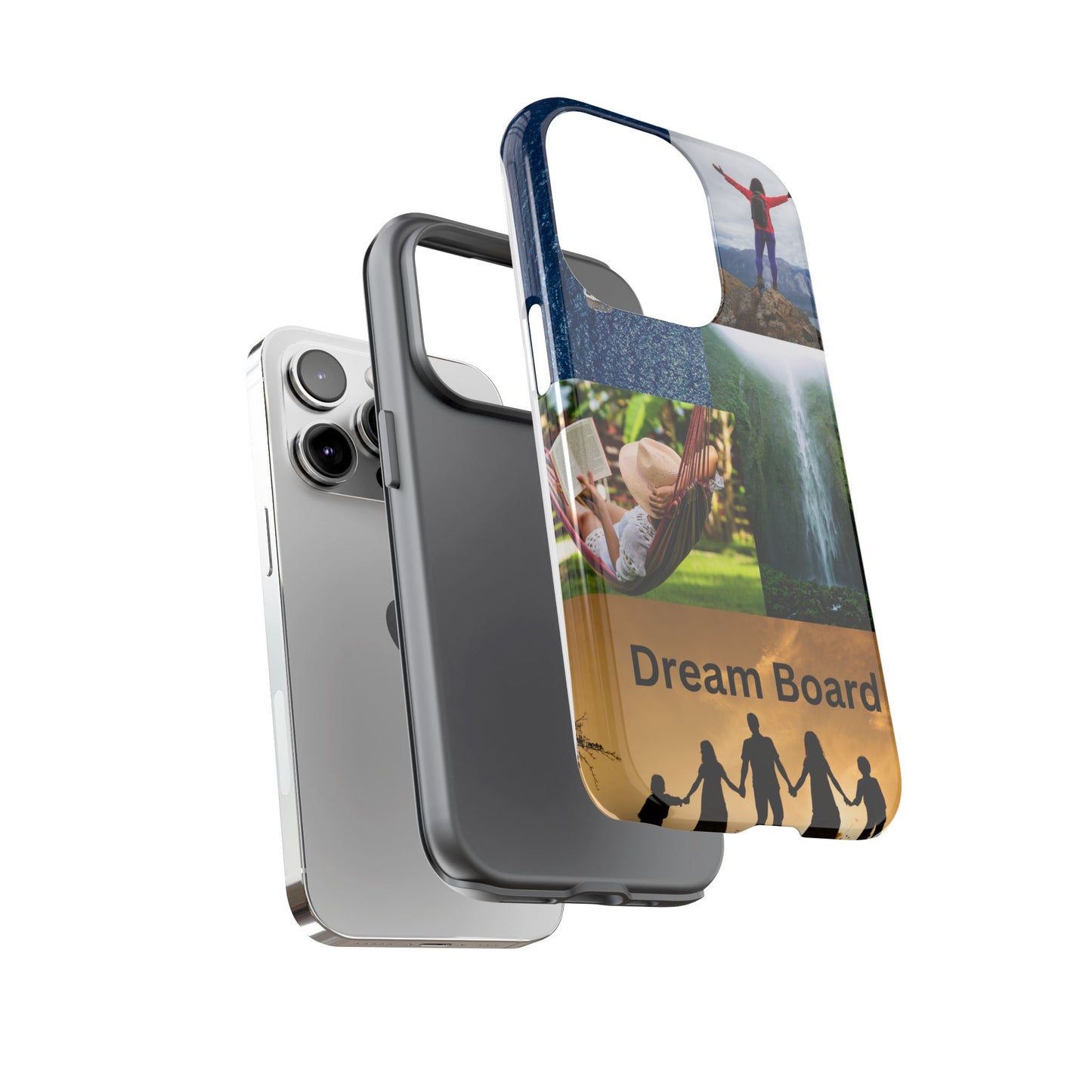 Dream Board Phone Case | Tough Cases for Adventure Seekers, Inspirational Phone Accessories, Custom Phone Covers, Unique Gift Ideas, [...]