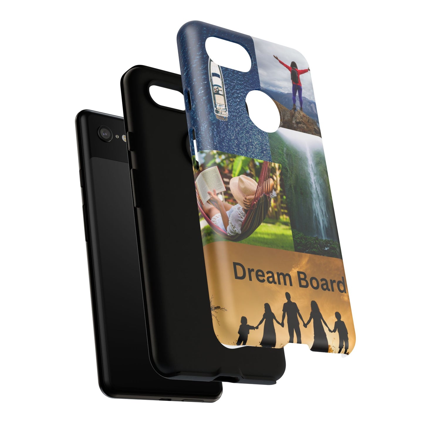 Dream Board Phone Case | Tough Cases for Adventure Seekers, Inspirational Phone Accessories, Custom Phone Covers, Unique Gift Ideas, [...]