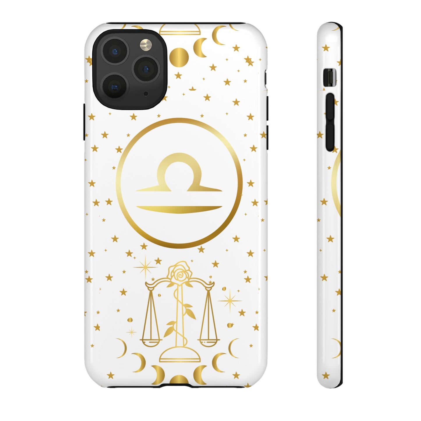 Libra Zodiac Phone Case - Astrology Gift for Her, Celestial Star Sign Cover, Birthday Gift, Compatible with iPhone, Galaxy, Google Phones