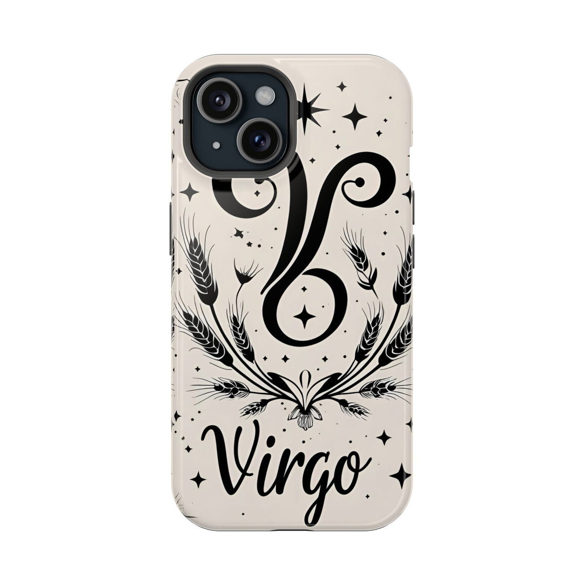 Virgo Zodiac Magnetic Phone Case, Astrology, Celestial Star Sign Cover, Compatible with iPhone 17, 16, 15, 14, 13