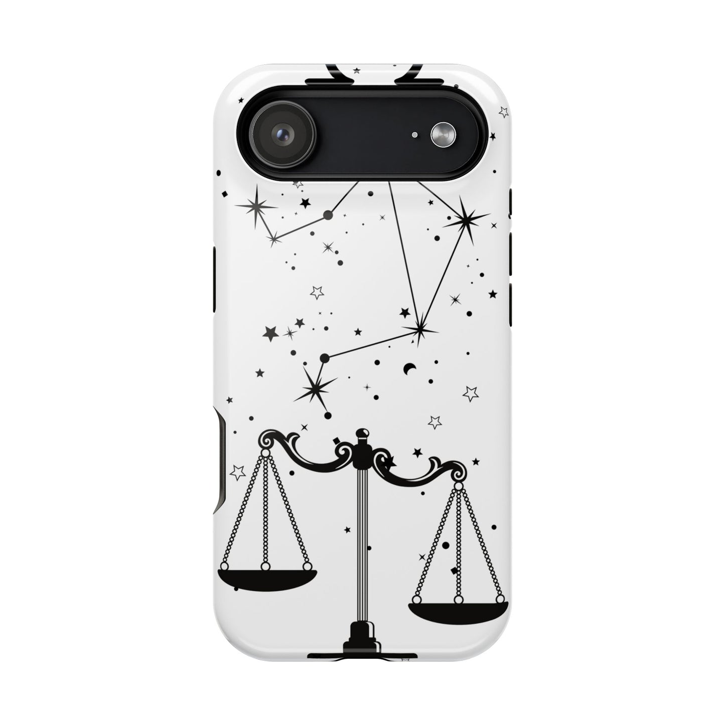 Libra Zodiac Magnetic Phone Case Astrology Gift for Her, Celestial Star Sign Cover, Birthday Gift, Compatible with iPhone 17, 16, 15, 14, 13