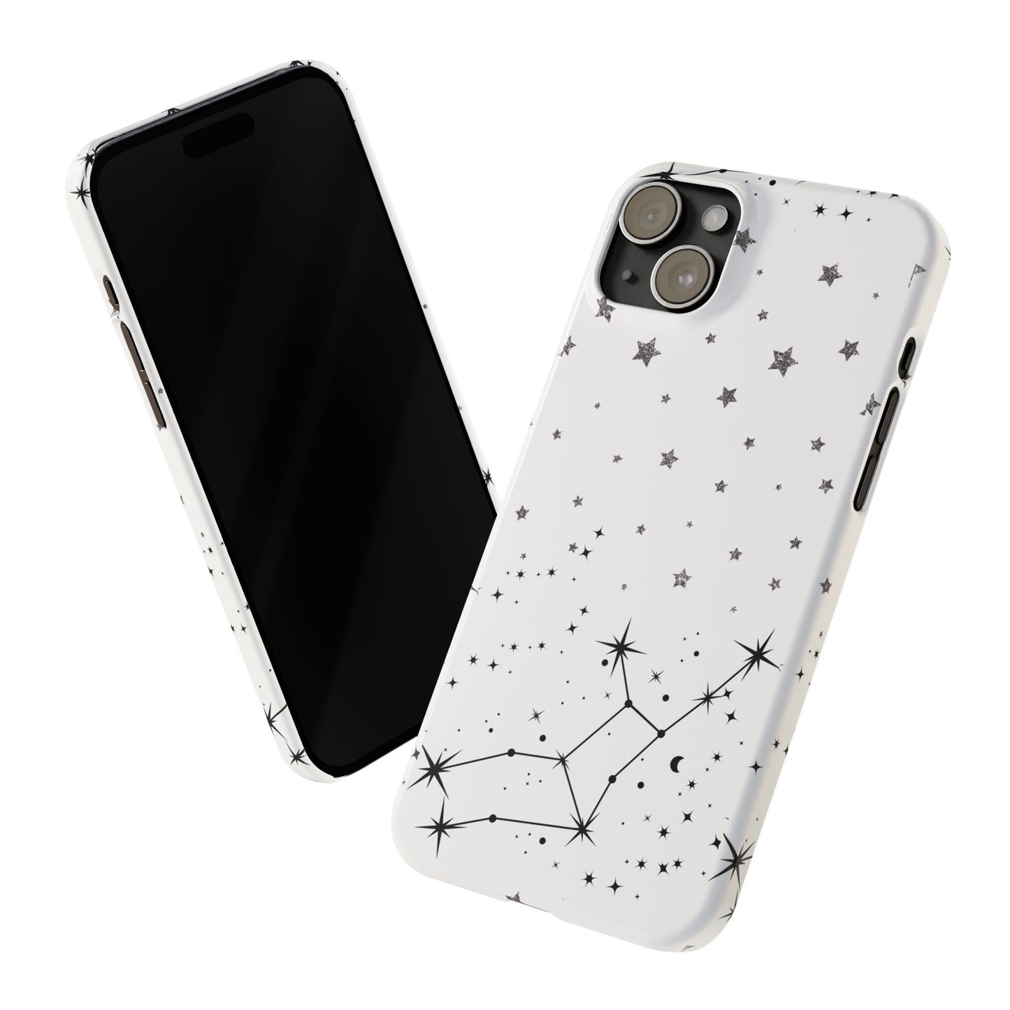 Gemini Zodiac Slim Phone Case, Astrology Gift for Her, Celestial Star Sign, Birthday Gift, Compatible with iPhone 17, 16, 15, 14, 13