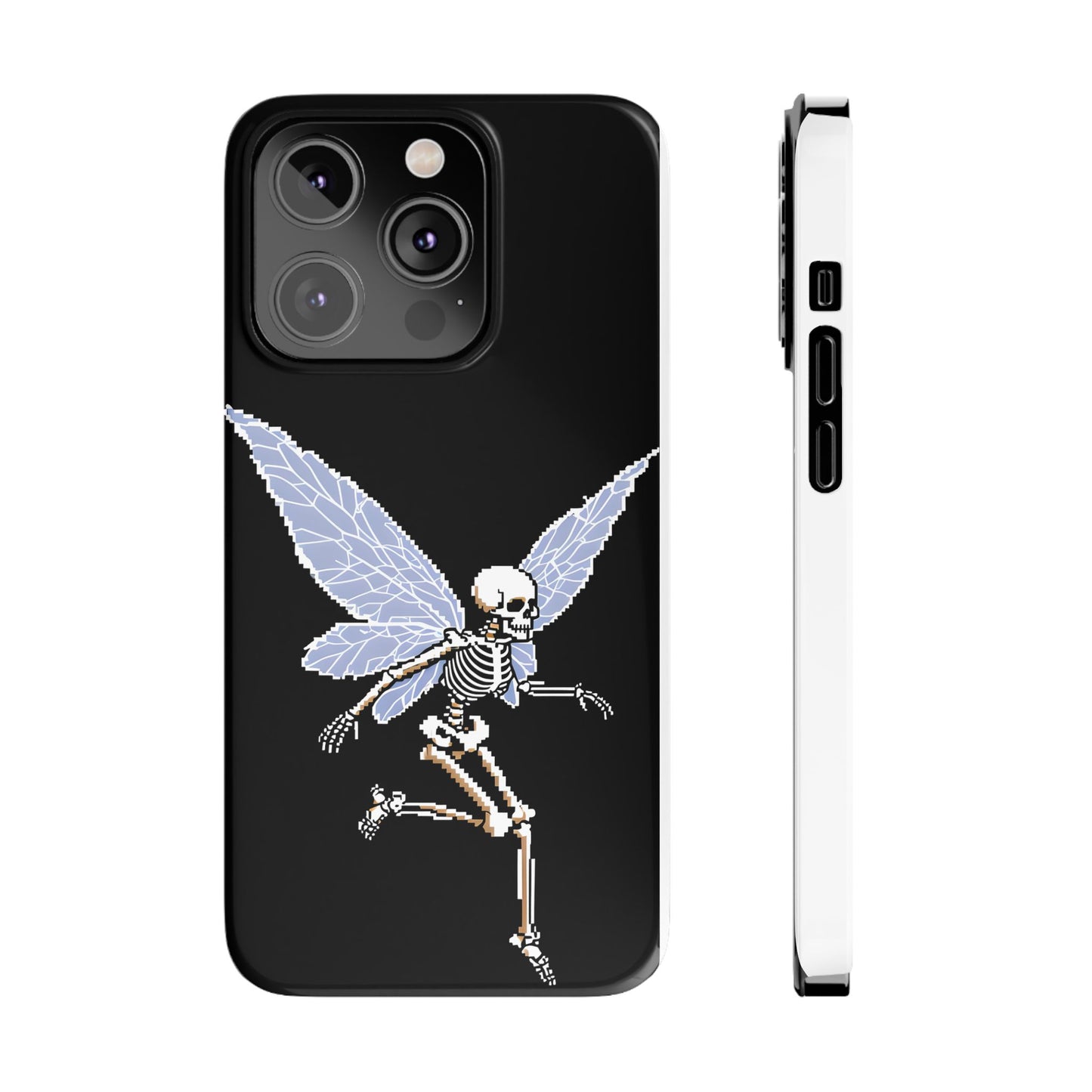 Halloween Slim Phone Case - Creepy Cute Aesthetic, Goth Coquette Spooky Style, Compatible with iPhone, Galaxy, and Google Phones