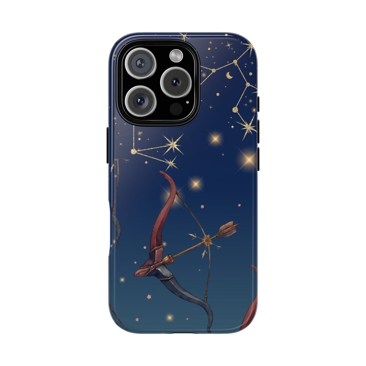 Sagittarius Zodiac Phone Case, Astrology Gift for Her, Celestial Star Sign Cover, Birthday Gift, Compatible with iPhone, Galaxy, Pixel