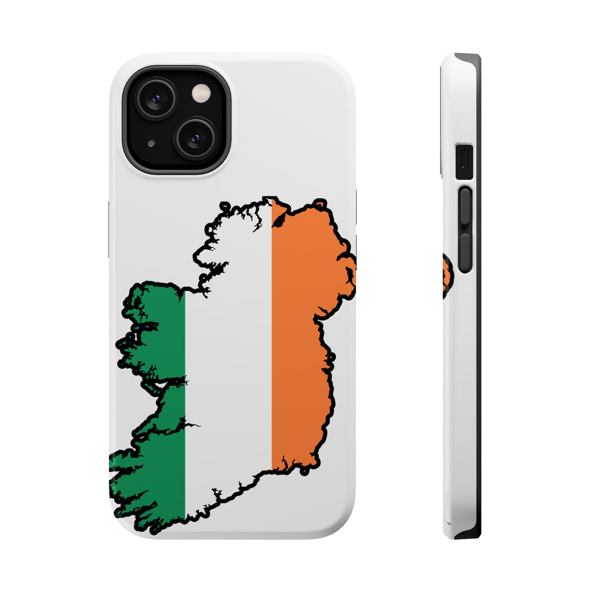 Ireland Map Magnetic Phone Case, Country Map Phone Cover Compatible with iPhone 17, 16, 15, 14, 13