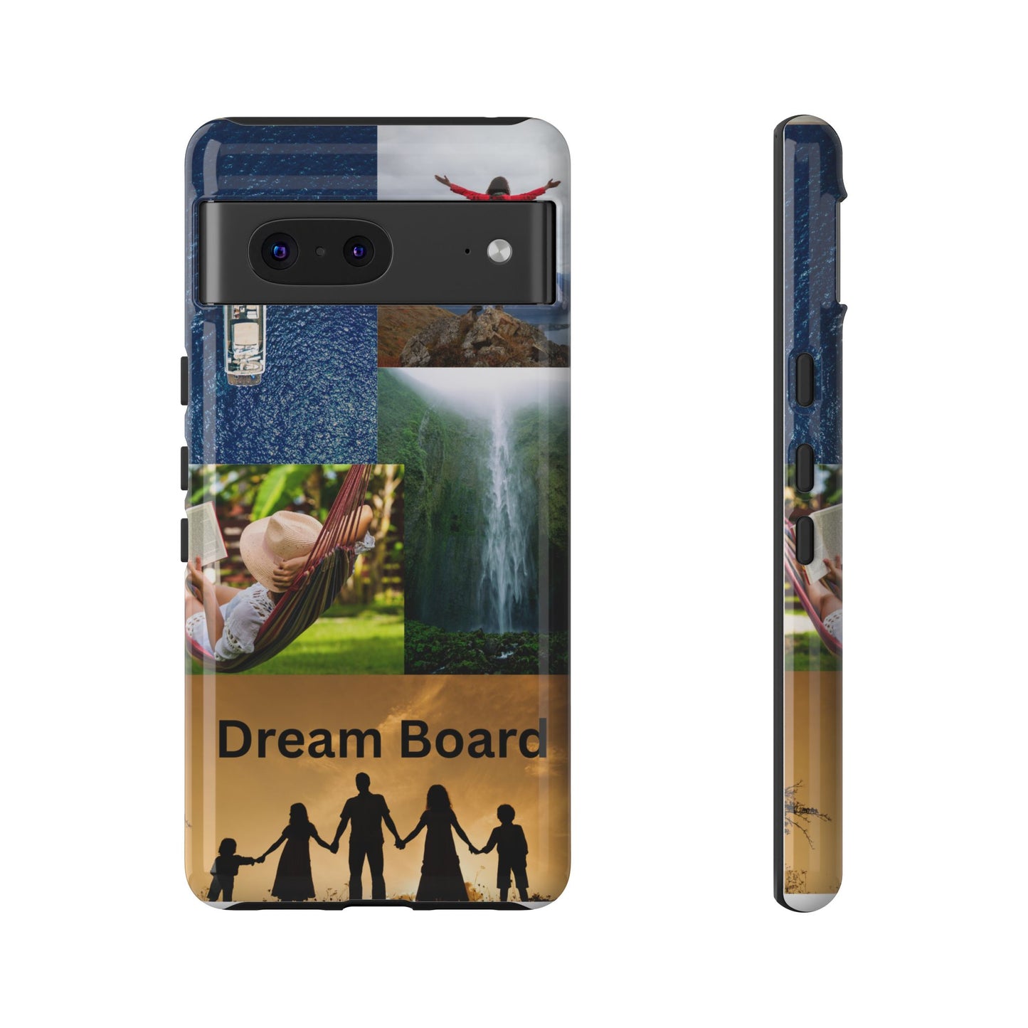 Dream Board Phone Case | Tough Cases for Adventure Seekers, Inspirational Phone Accessories, Custom Phone Covers, Unique Gift Ideas, [...]