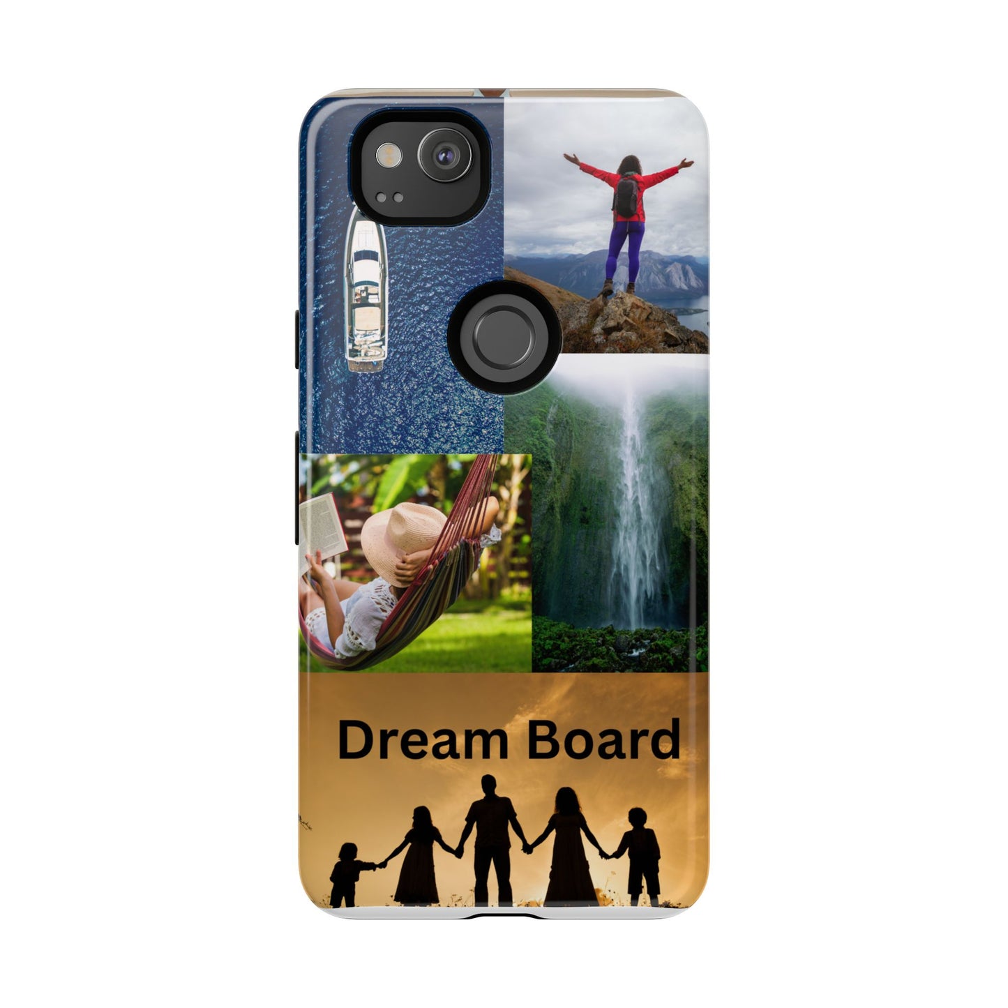 Dream Board Phone Case | Tough Cases for Adventure Seekers, Inspirational Phone Accessories, Custom Phone Covers, Unique Gift Ideas, [...]