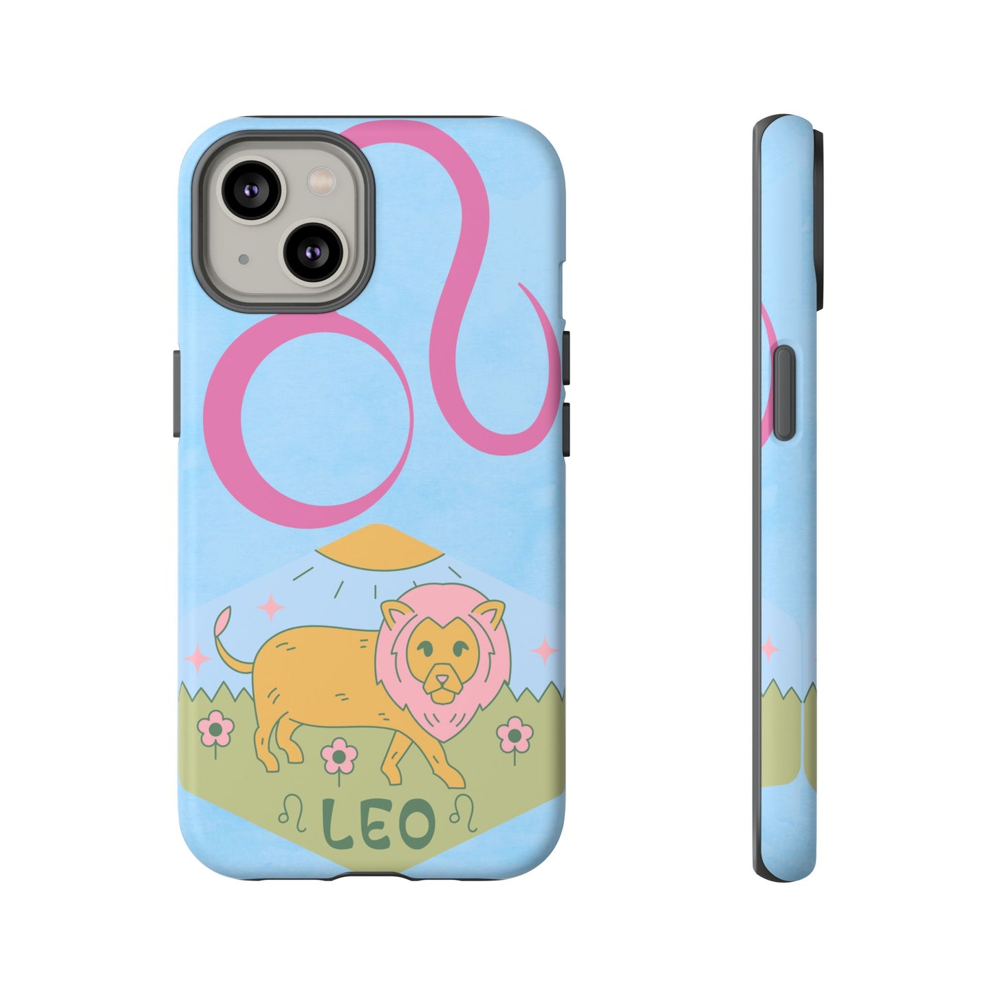 Leo Zodiac Phone Case, Astrology Gift for Her, Celestial Star Sign Cover, Birthday Gift, Compatible with iPhone, Galaxy, Google Phones