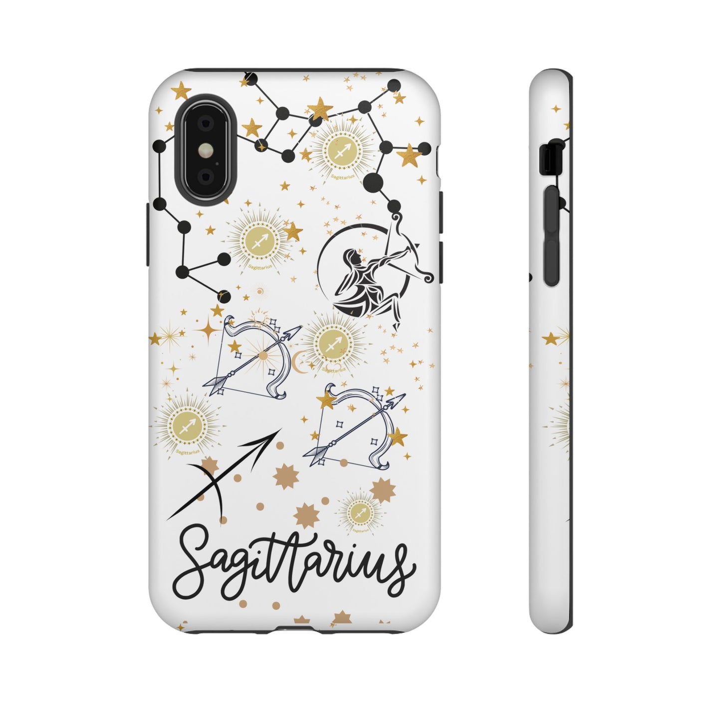 Sagittarius Zodiac Phone Case, Astrology Gift for Her, Celestial Star Sign Cover, Birthday Gift, Compatible with iPhone, Galaxy, Pixel
