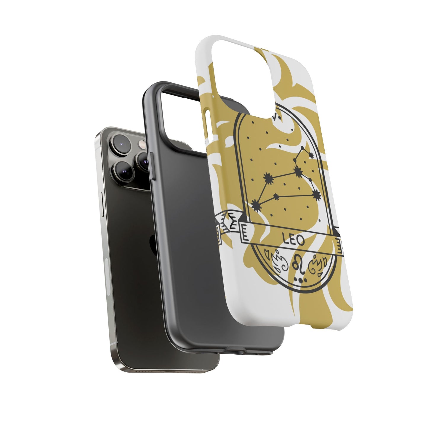 Leo Zodiac Phone Case, Astrology Gift for Her, Celestial Star Sign Cover, Birthday Gift, Compatible with iPhone, Galaxy, Google Phones