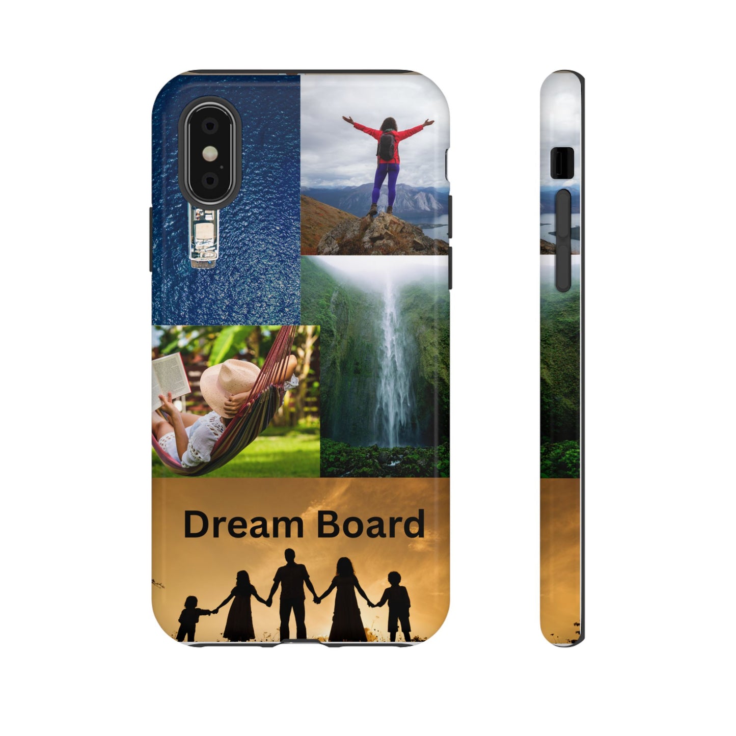 Dream Board Phone Case | Tough Cases for Adventure Seekers, Inspirational Phone Accessories, Custom Phone Covers, Unique Gift Ideas, [...]