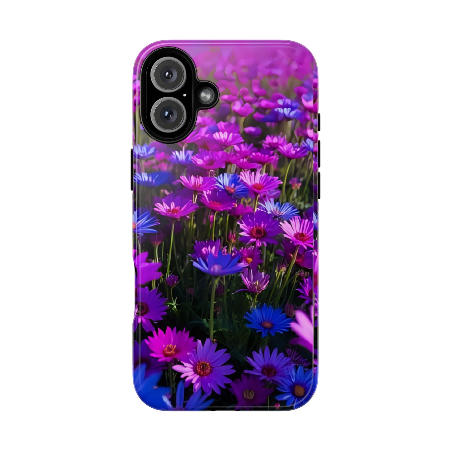 Wildflower Meadow Phone Case, Colorful Floral Garden Aesthetic, Vibrant Tough Phone Case, Compatible with iPhone, Galaxy, Google