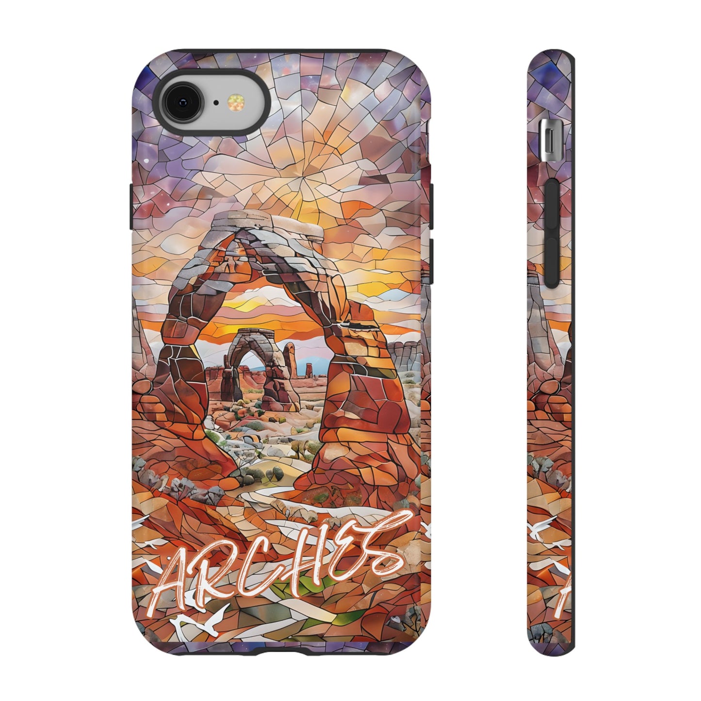 Arches National Park Utah Phone Case, Mosaic Phone Case, Mountain National Park Gift, Scenic CanyonsPhone Cover, Landscape Aesthetic Case