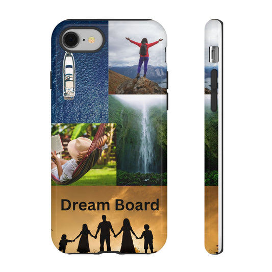 Dream Board Phone Case | Tough Cases for Adventure Seekers, Inspirational Phone Accessories, Custom Phone Covers, Unique Gift Ideas, [...]