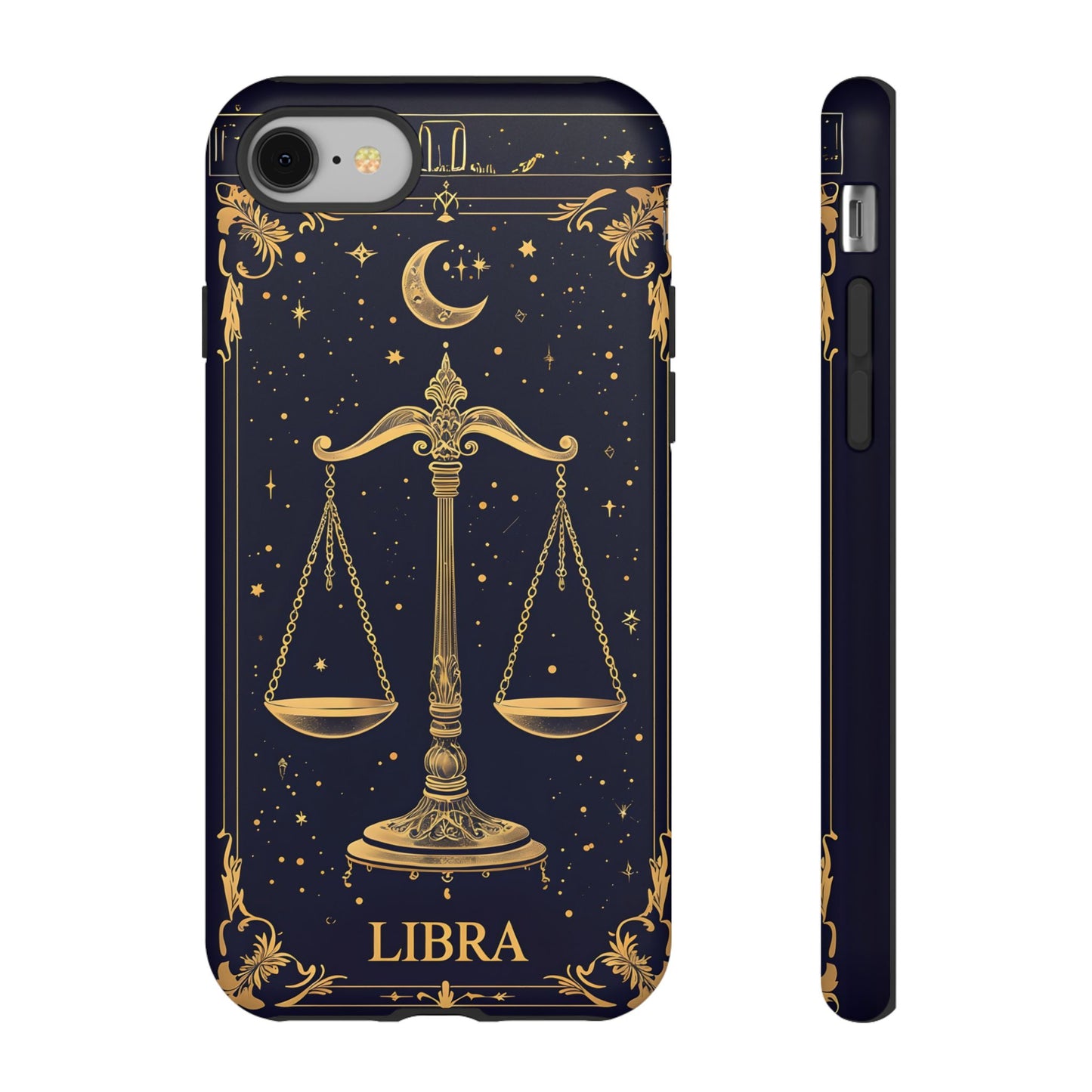 Libra Zodiac Phone Case - Astrology Gift for Her, Celestial Star Sign Cover, Birthday Gift, Compatible with iPhone, Galaxy, Google Phones