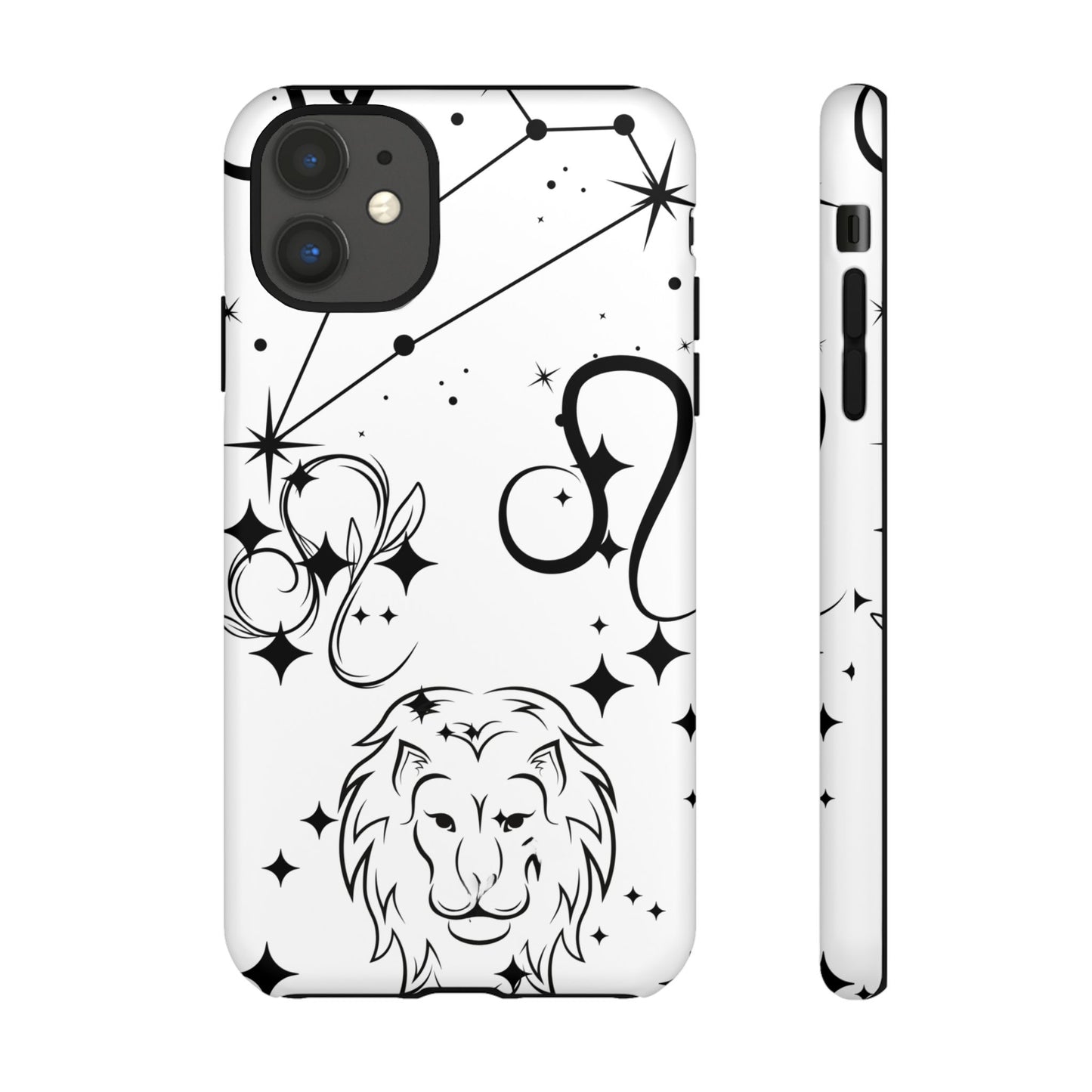 Leo Zodiac Phone Case, Astrology Gift for Her, Celestial Star Sign Cover, Birthday Gift, Compatible with iPhone, Galaxy, Google Phones