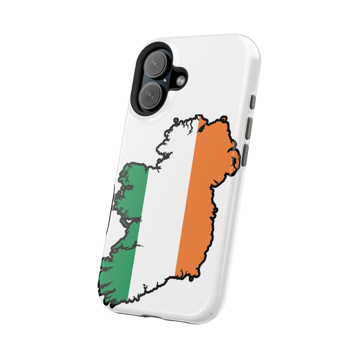 Ireland Map Magnetic Phone Case, Country Map Phone Cover Compatible with iPhone 17, 16, 15, 14, 13