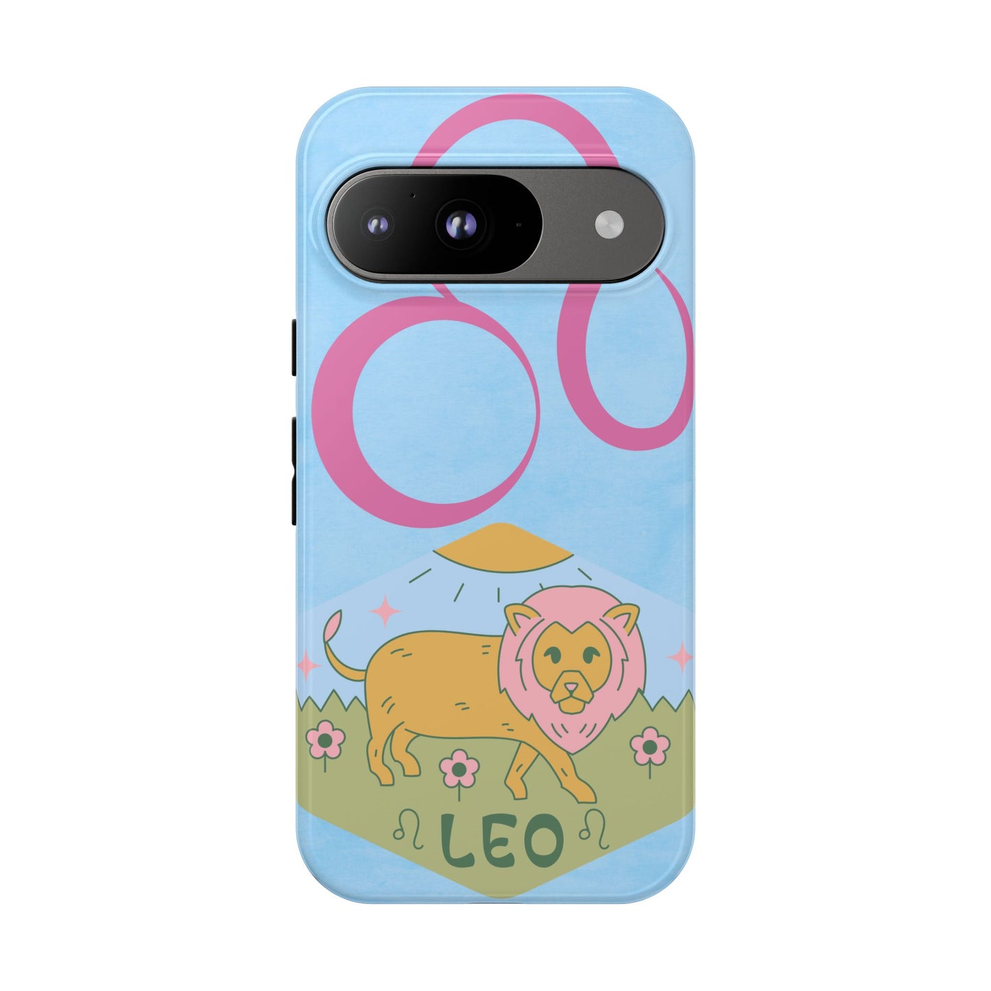Leo Zodiac Phone Case, Astrology Gift for Her, Celestial Star Sign Cover, Birthday Gift, Compatible with iPhone, Galaxy, Google Phones