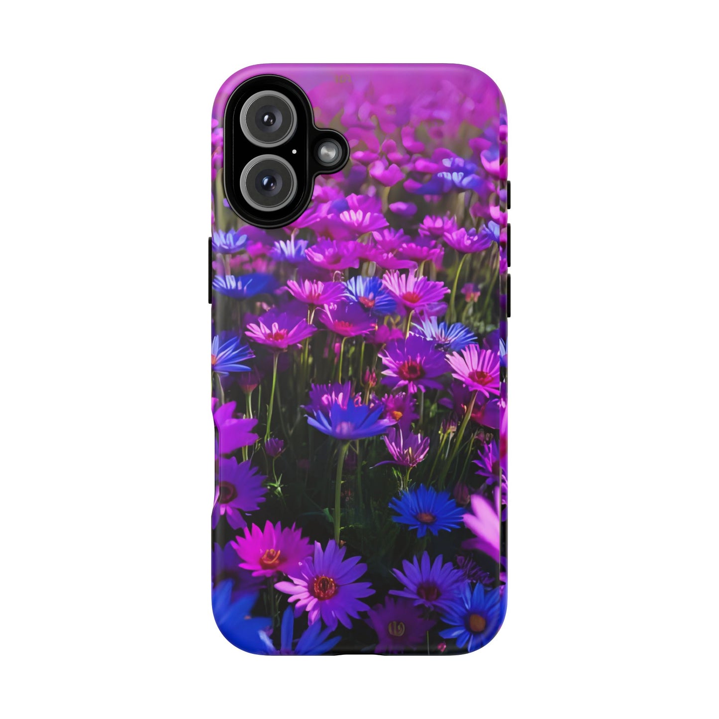 Wildflower Meadow Phone Case, Colorful Floral Garden Aesthetic, Vibrant Tough Phone Case, Compatible with iPhone, Galaxy, Google