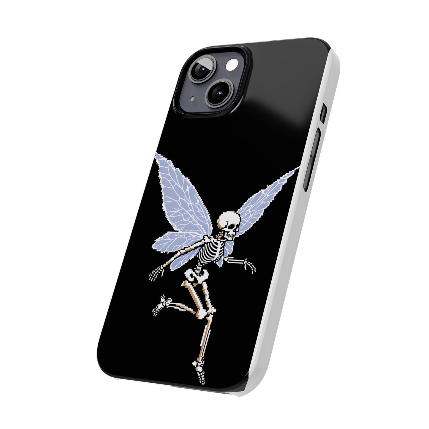 Halloween Slim Phone Case - Creepy Cute Aesthetic, Goth Coquette Spooky Style, Compatible with iPhone, Galaxy, and Google Phones