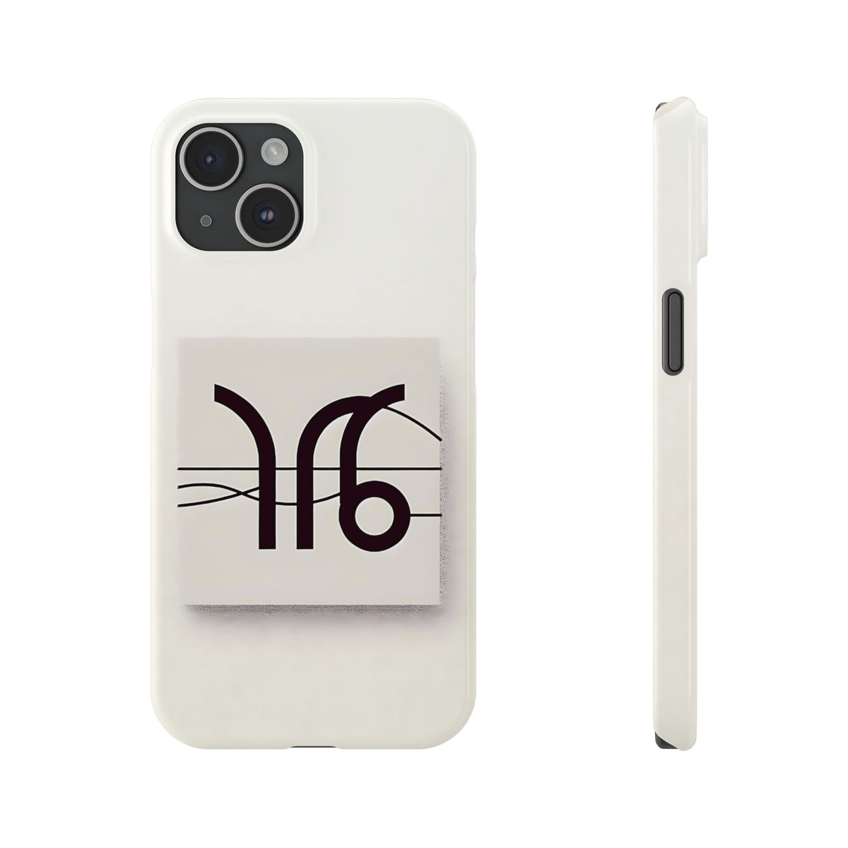 Capricorn Zodiac Slim Phone Case, Astrology Gift for Her, Celestial Star Sign Cover, Birthday Gift, Compatible with iPhone 17 16 15 14 13 12 11