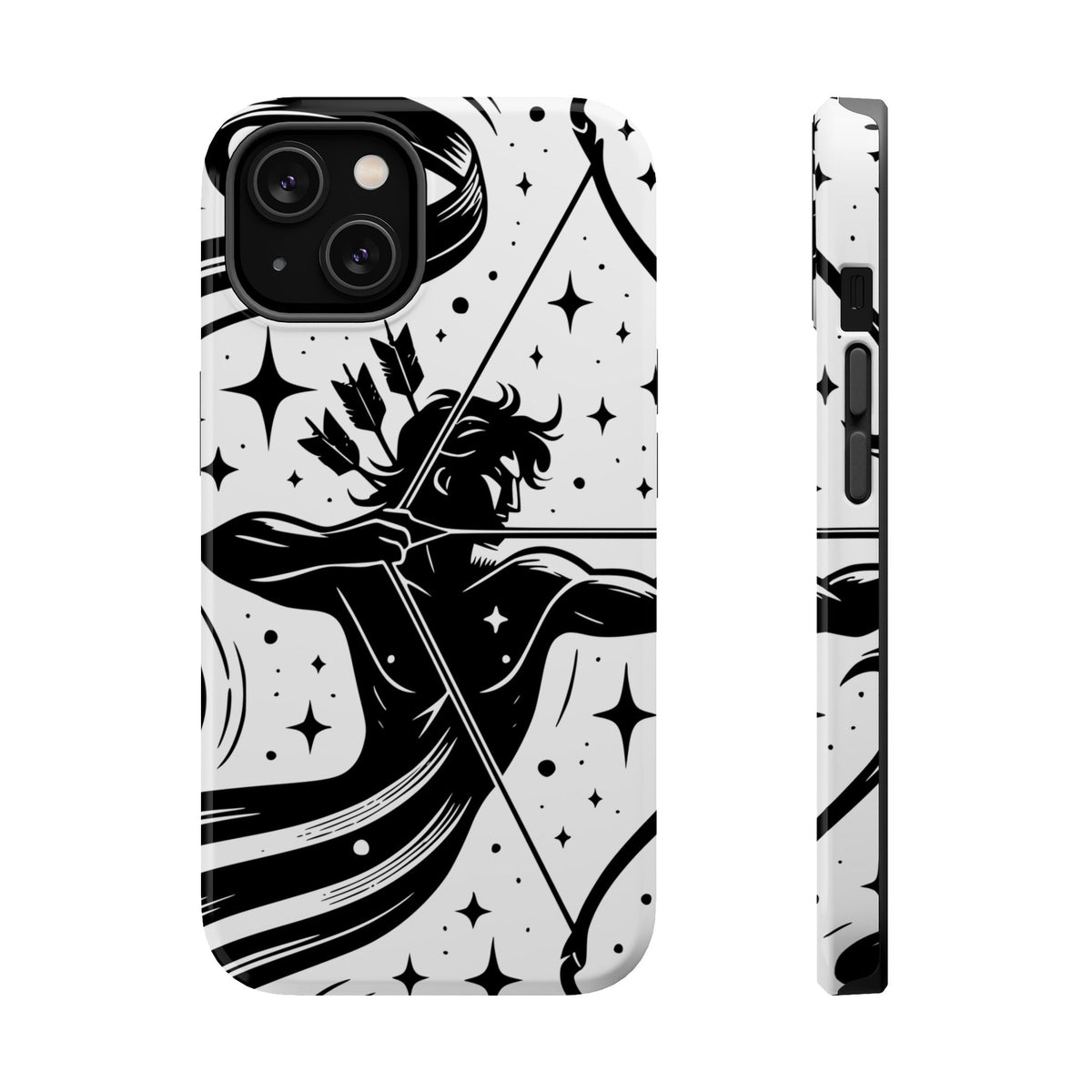 Sagittarius Zodiac Magnetic Phone Case, Astrology Gift for Her, Celestial Star Sign Cover, Compatible with iPhone 17, 16, 15, 14, 13