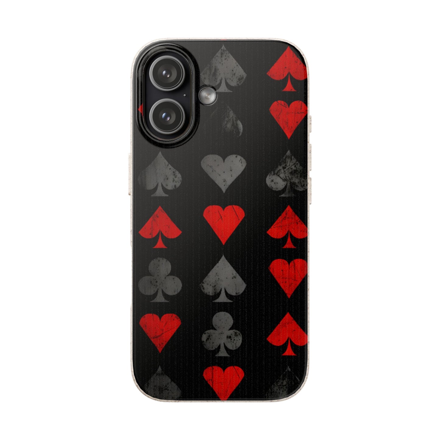 Alice in Wonderland Biodegradable Phone Case, Dark Fantasy Card Suits Phone Cover, Compatible with Galaxy and iPhone 17, 16, 15, 14, 13