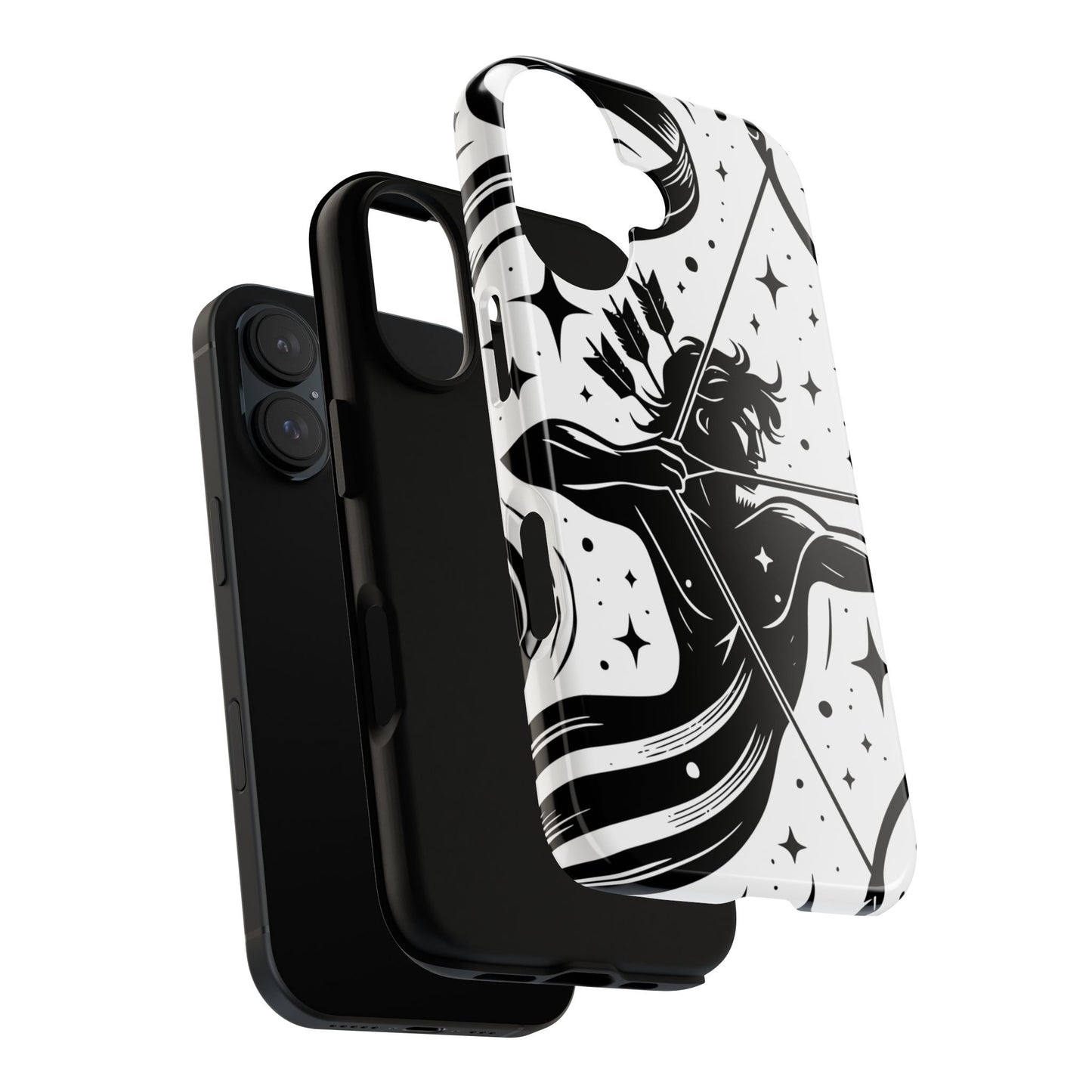 Sagittarius Zodiac Phone Case, Astrology Gift for Her, Celestial Star Sign Cover, Birthday Gift, Compatible with iPhone, Galaxy, Pixel