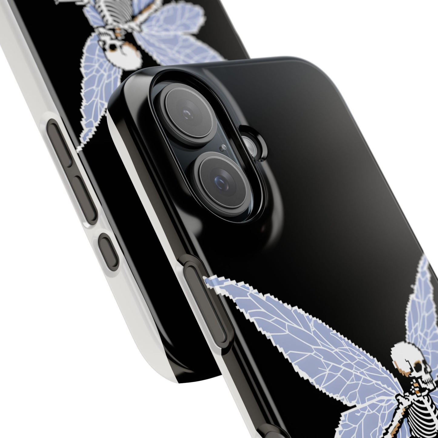 Halloween Slim Phone Case - Creepy Cute Aesthetic, Goth Coquette Spooky Style, Compatible with iPhone, Galaxy, and Google Phones