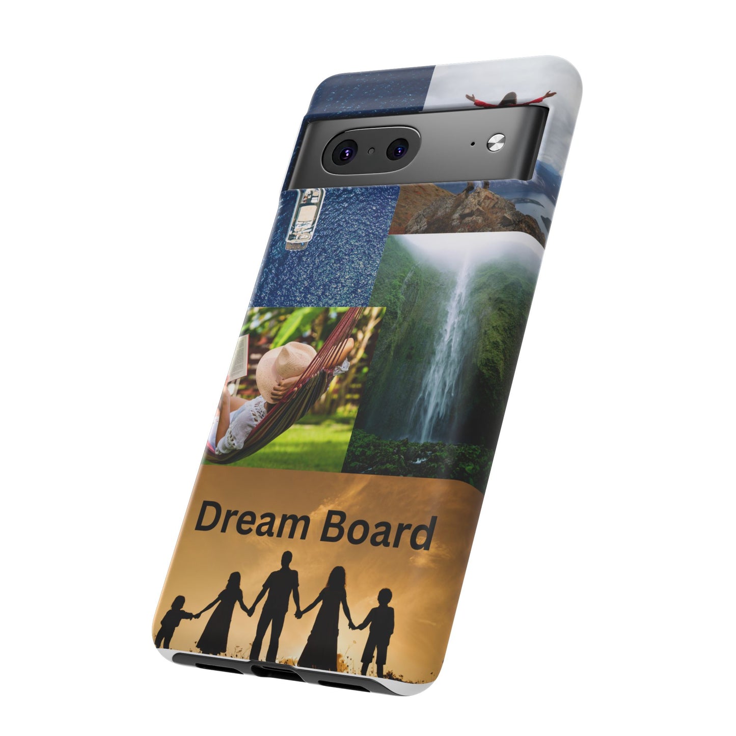 Dream Board Phone Case | Tough Cases for Adventure Seekers, Inspirational Phone Accessories, Custom Phone Covers, Unique Gift Ideas, [...]