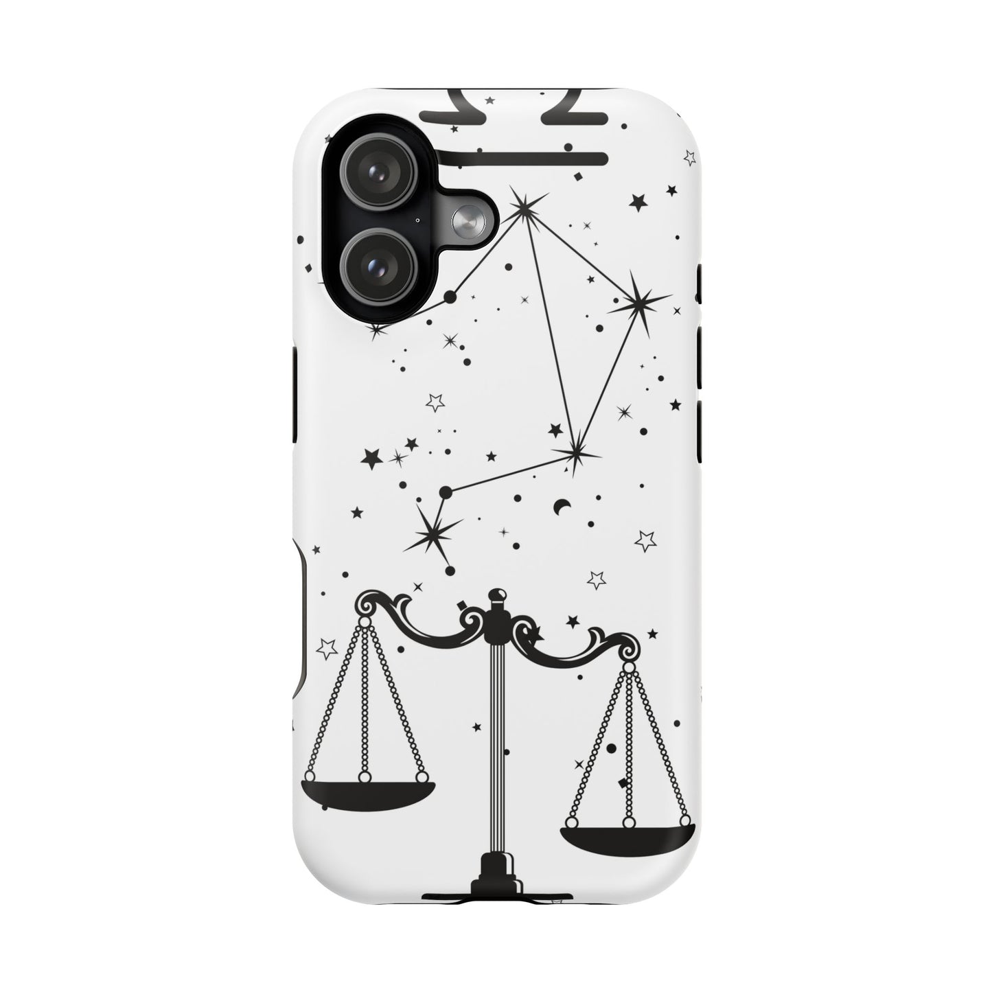 Libra Zodiac Magnetic Phone Case Astrology Gift for Her, Celestial Star Sign Cover, Birthday Gift, Compatible with iPhone 17, 16, 15, 14, 13