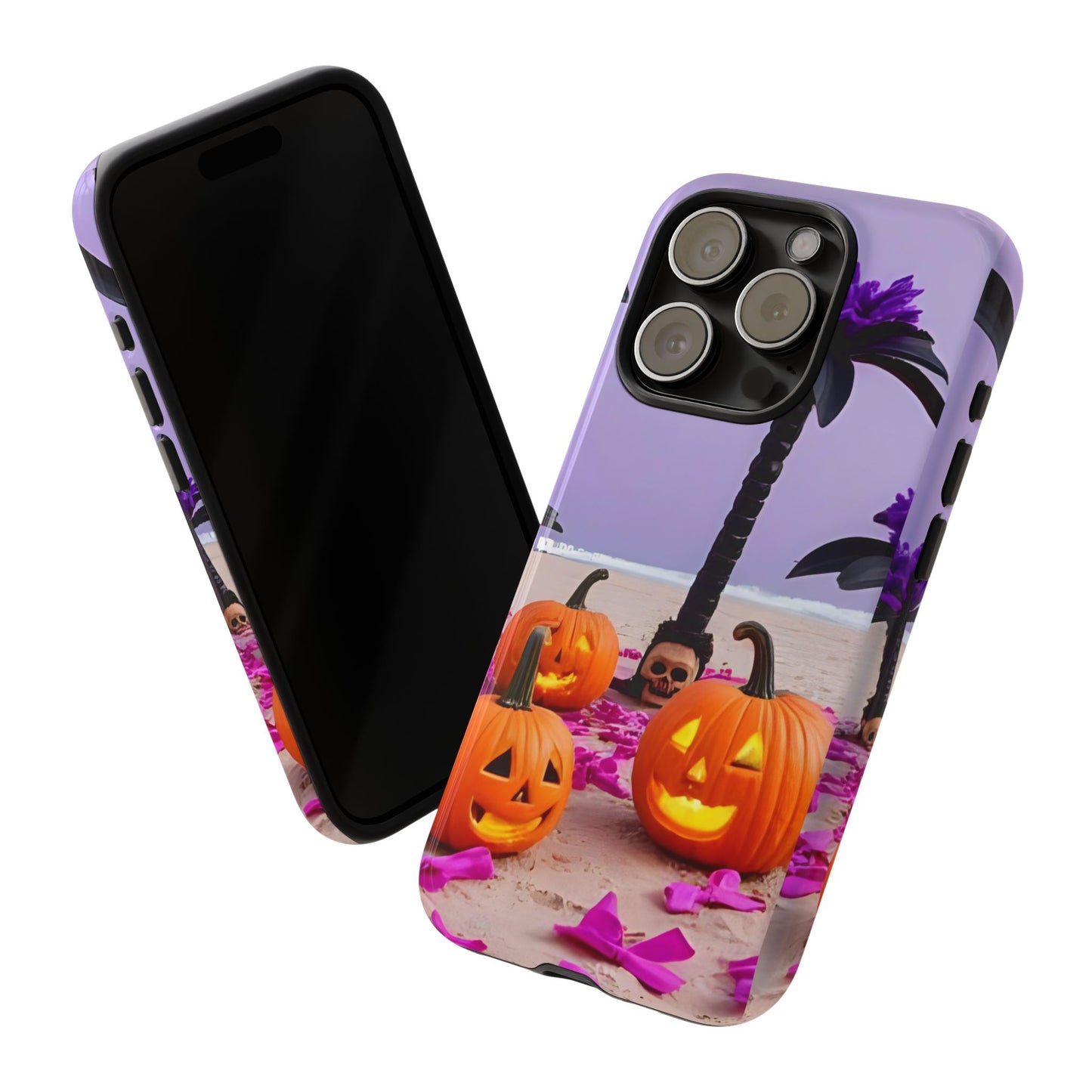 Summerween Phone Case, Coquette Ghost Phone Case, Funny Spooky Cute Case, Pink Halloween Aesthetic, Beachy Spooky Vibe Gift