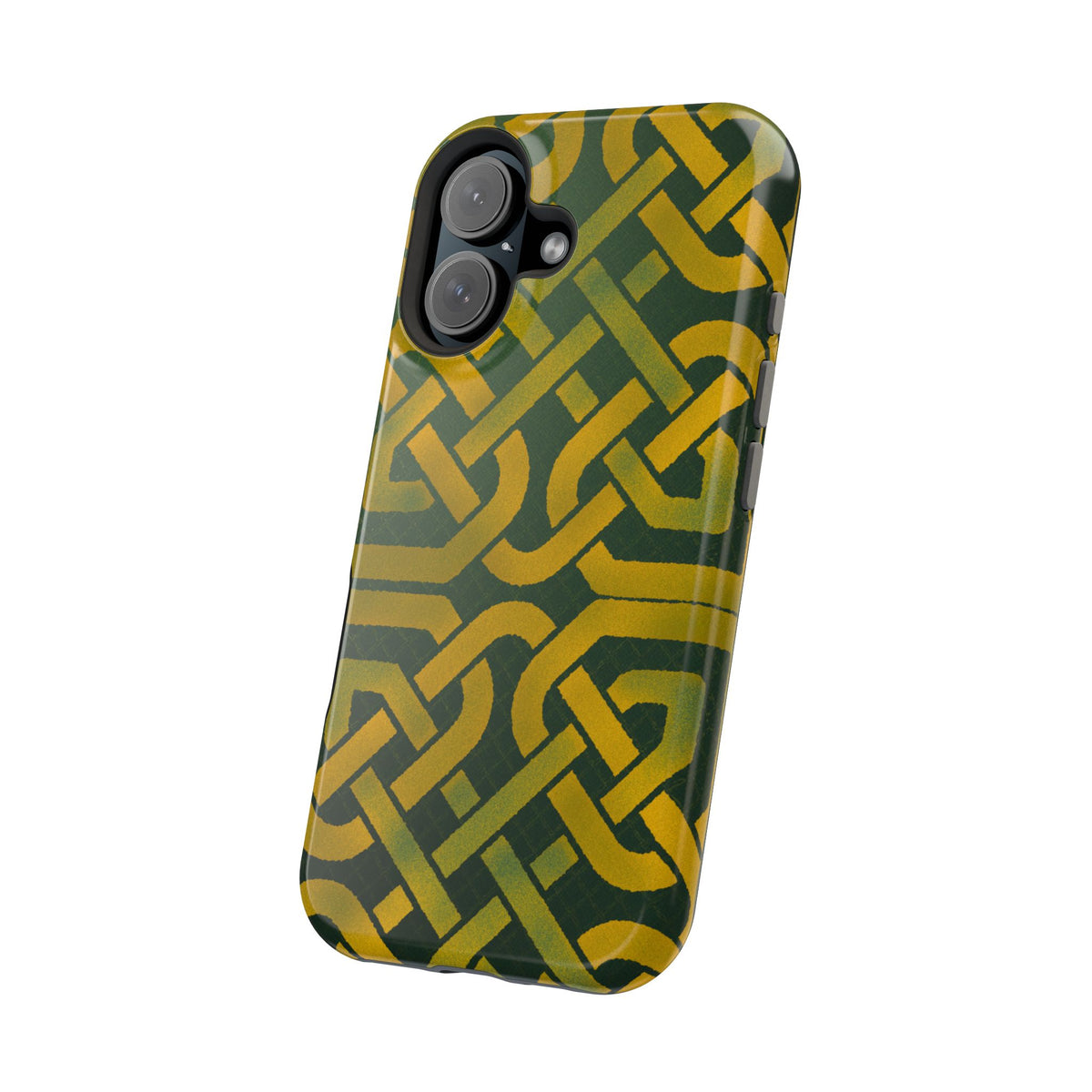Celtic Knot Magnetic Phone Case, Irish Heritage Pattern Phone Cover, Celtic Art Design, Irish Culture Gift Compatible with iPhone