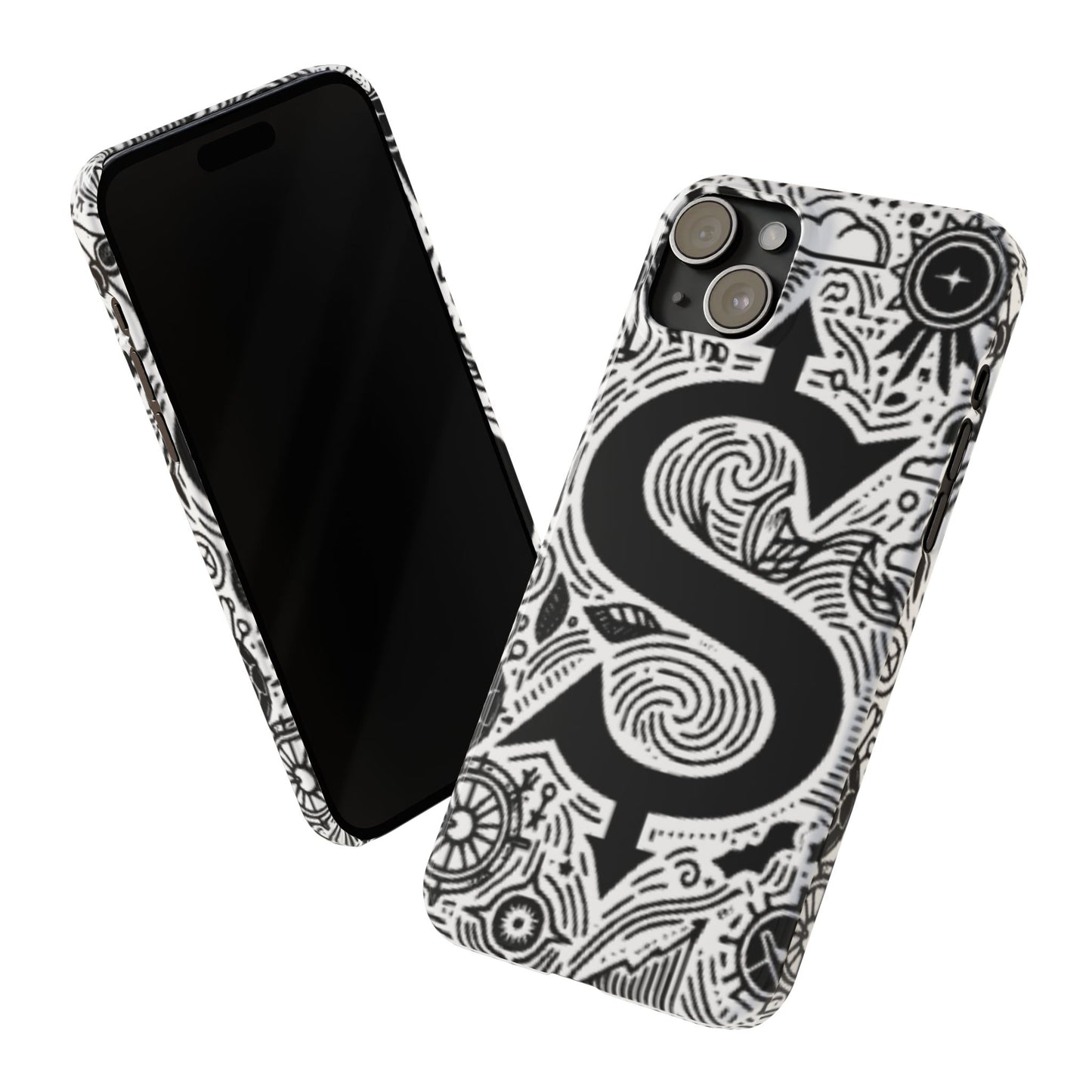 Sagittarius Zodiac Slim Phone Case, Astrology Gift for Her, Celestial Star Sign Cover, Compatible with iPhone 17, 16, 15, 14, 13
