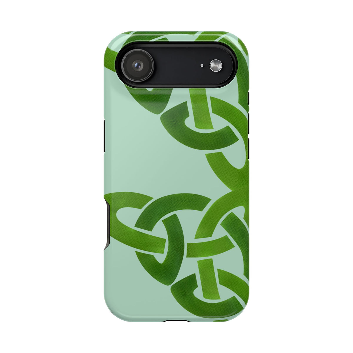 Celtic Knot Magnetic Phone Case, St. Patrick Design Phone Cover, Compatible with iPhone 17, 16, 15, 14, 13