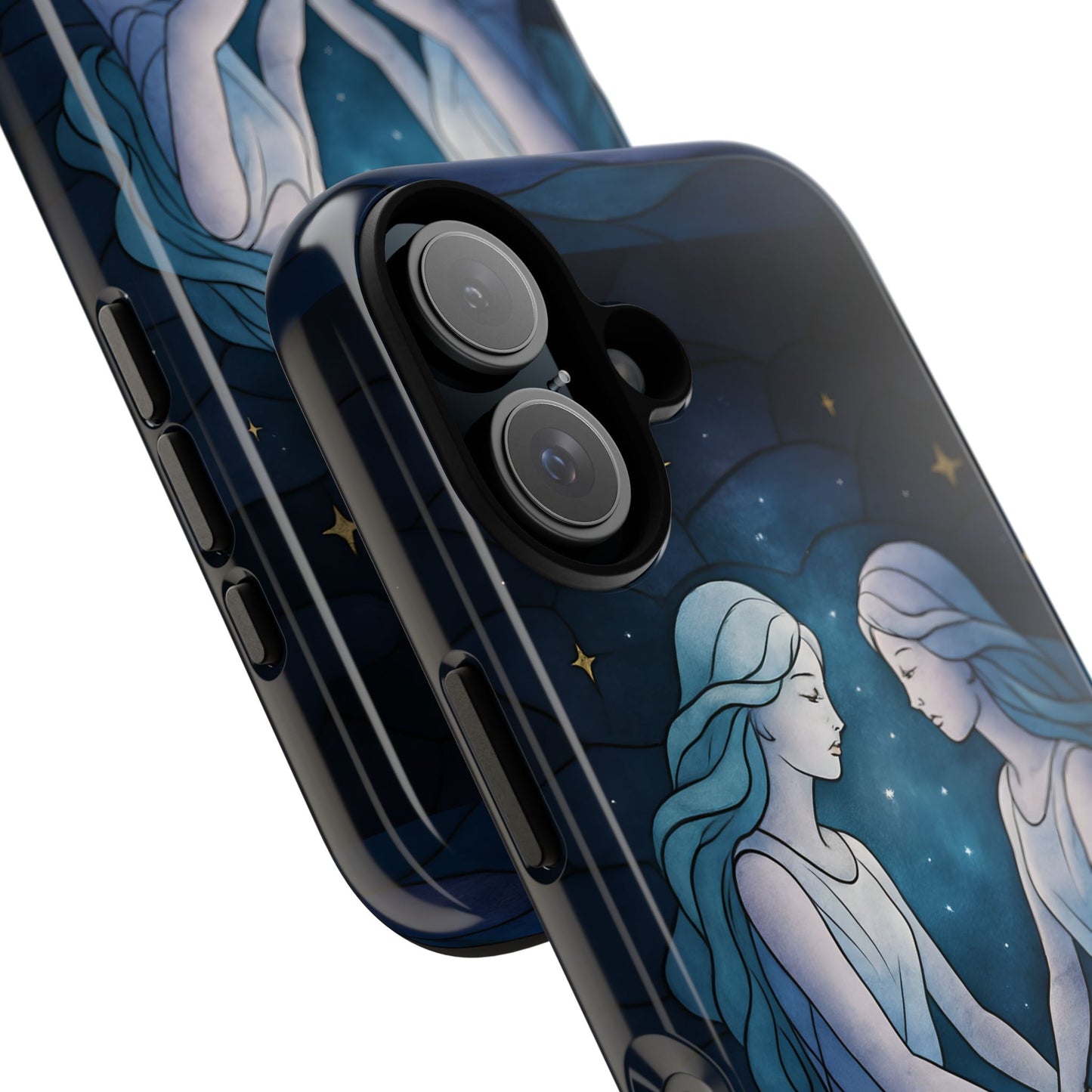 Gemini Zodiac Tough Phone Case, Astrology, Celestial Star Sign Cover, Compatible with iPhone, Galaxy, Pixel