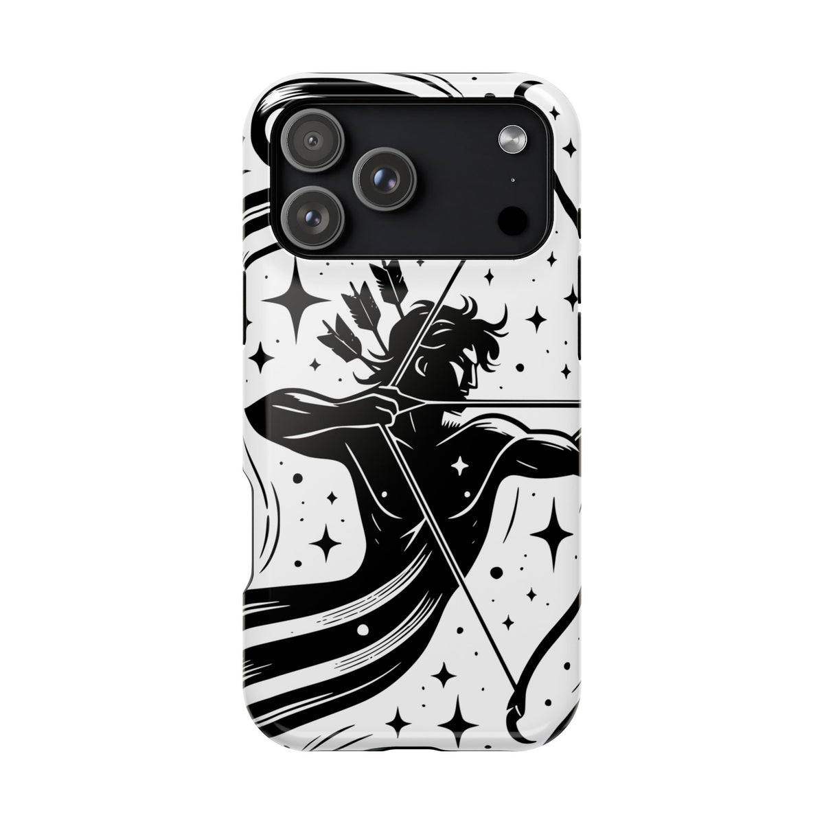Sagittarius Zodiac Magnetic Phone Case, Astrology Gift for Her, Celestial Star Sign Cover, Compatible with iPhone 17, 16, 15, 14, 13