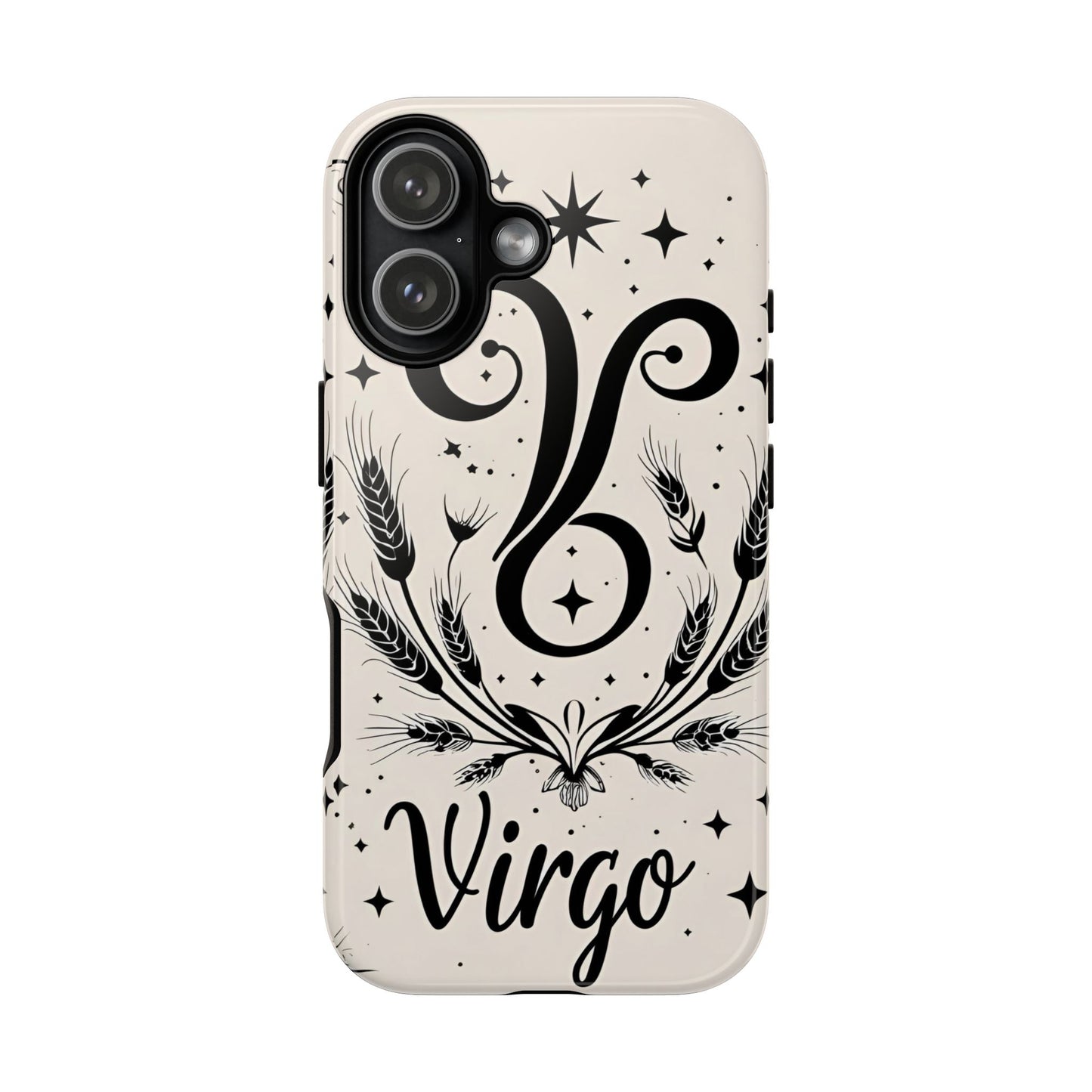 Virgo Zodiac Tough Phone Case, Astrology, Celestial Star Sign Cover, Compatible with iPhone, Galaxy, Pixel