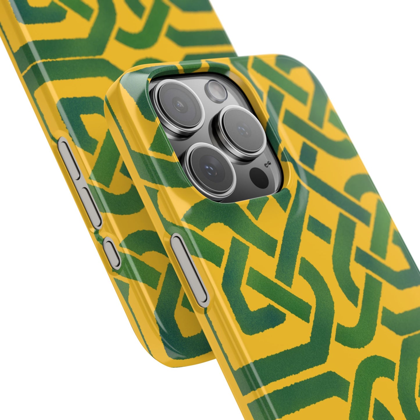 Celtic Knot Slim Phone Case, Irish Heritage Pattern Phone Cover, Celtic Art Design, Irish Culture Gift Compatible with iPhone
