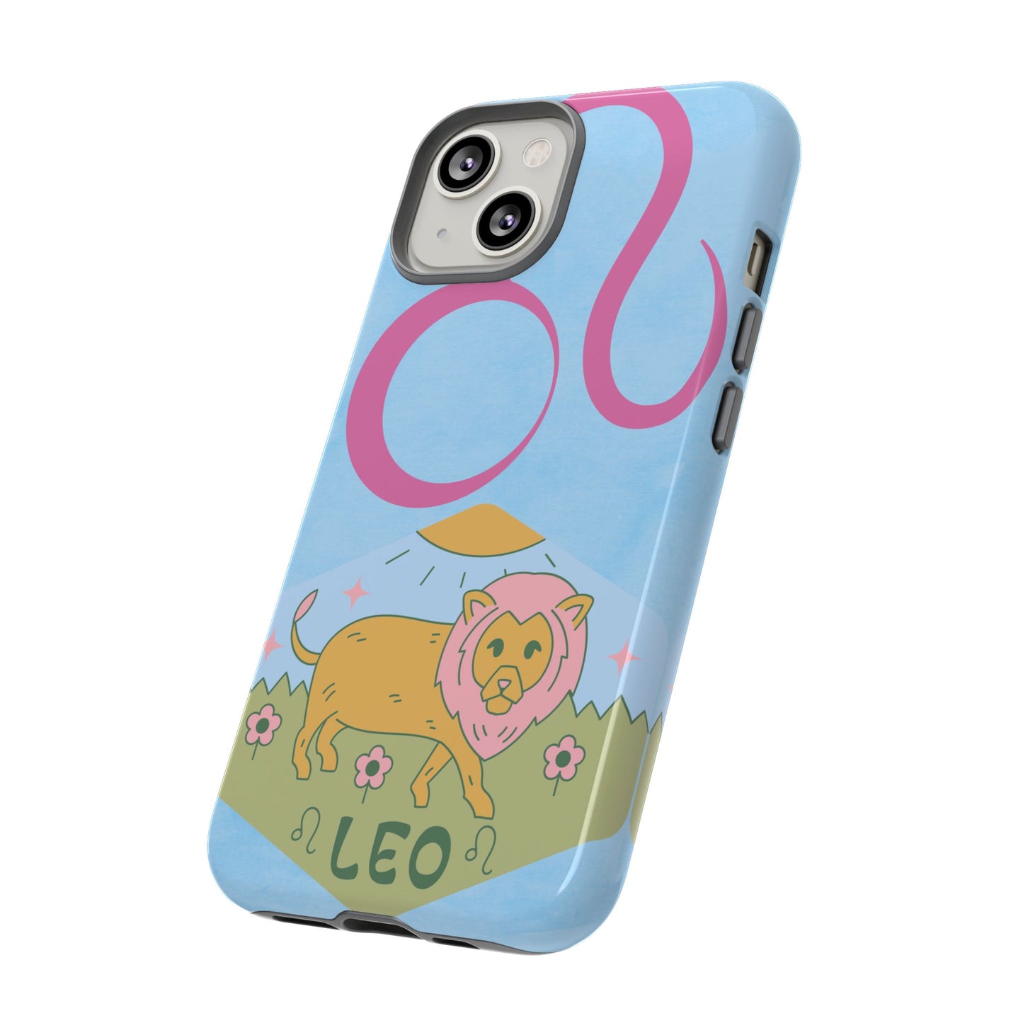 Leo Zodiac Phone Case, Astrology Gift for Her, Celestial Star Sign Cover, Birthday Gift, Compatible with iPhone, Galaxy, Google Phones