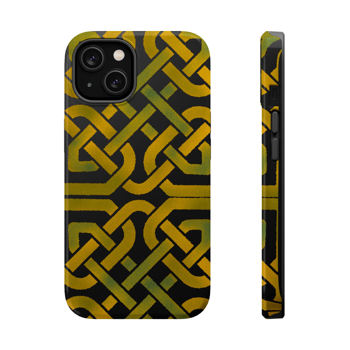 Celtic Knot Magnetic Phone Case, Irish Heritage Pattern Phone Cover, Celtic Art Design, Irish Culture Gift Compatible with iPhone